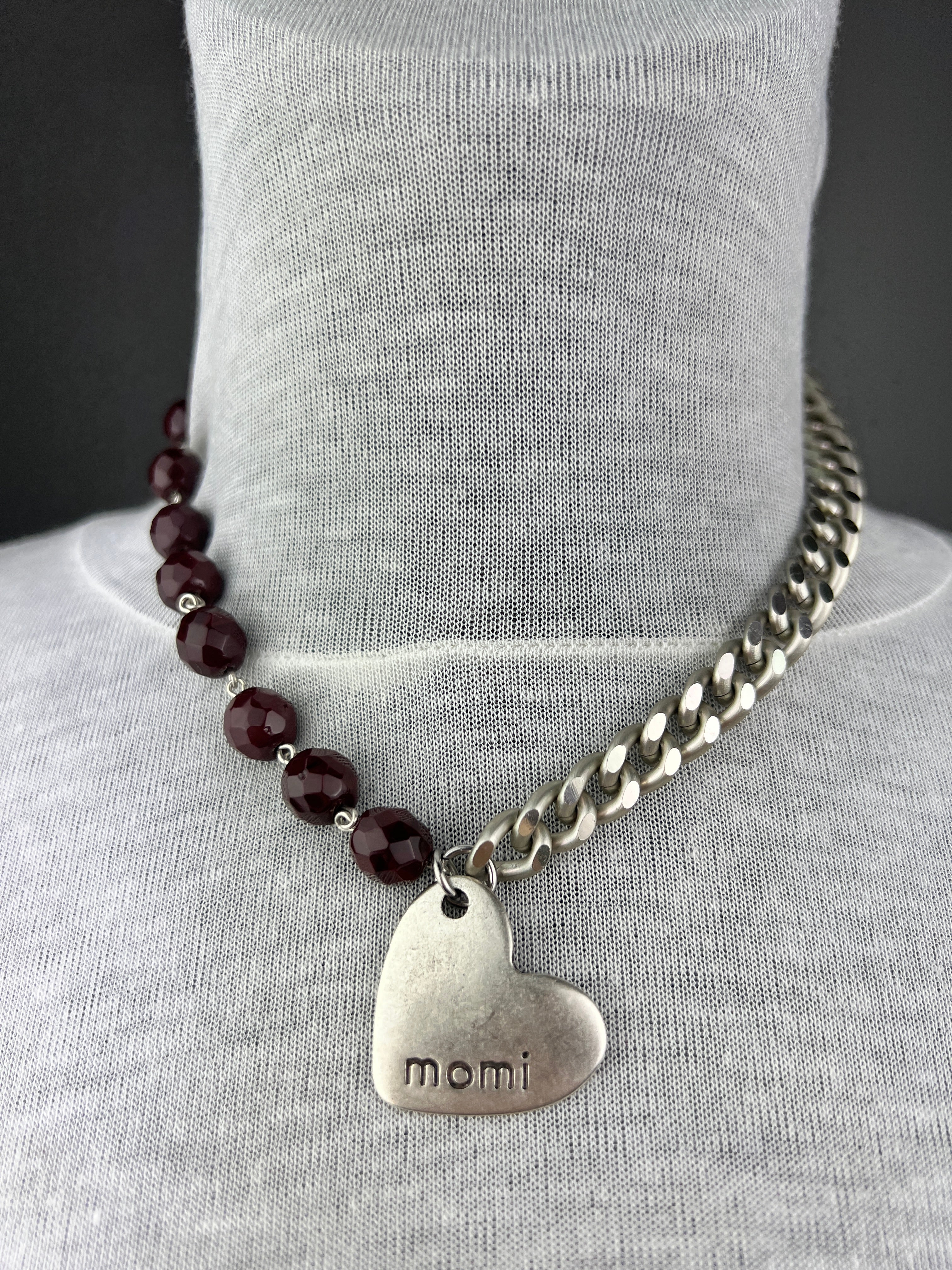 MOMI - COLLANA FRANCESCA CORTA CUORE