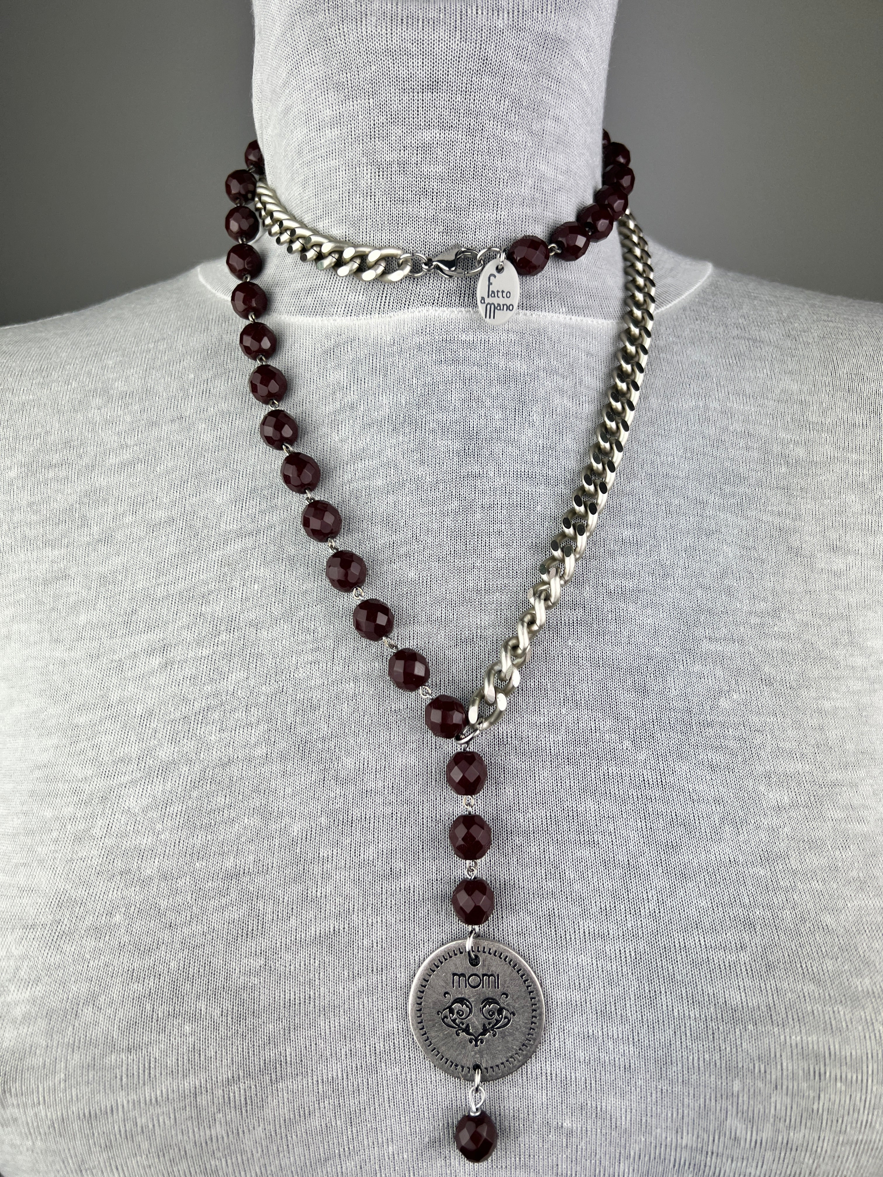 MOMI - COLLANA FRANCESCA MEDAGLIA