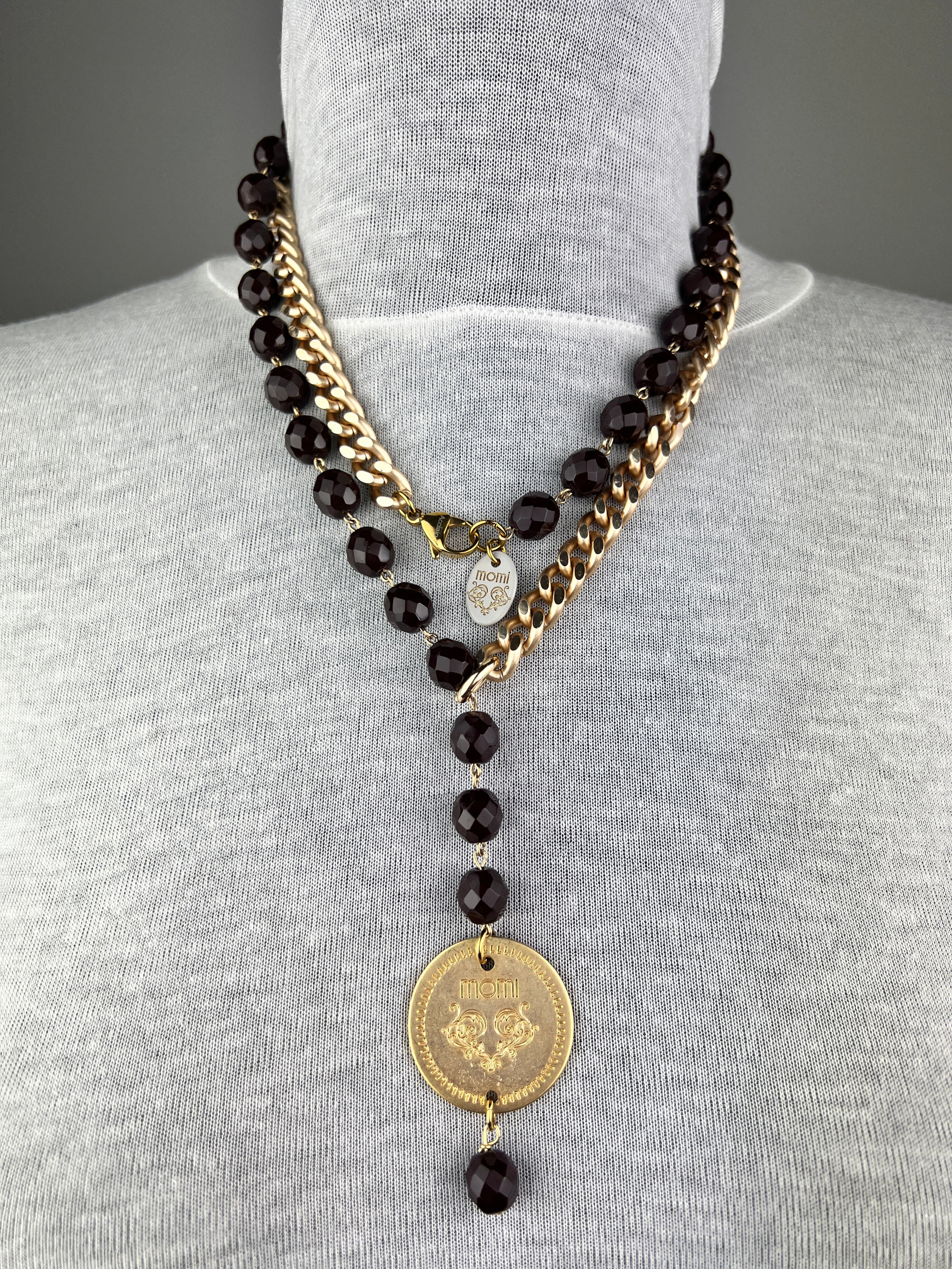 MOMI - COLLANA FRANCESCA MEDAGLIA