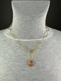 COLLANA CUORE ACCIAIO