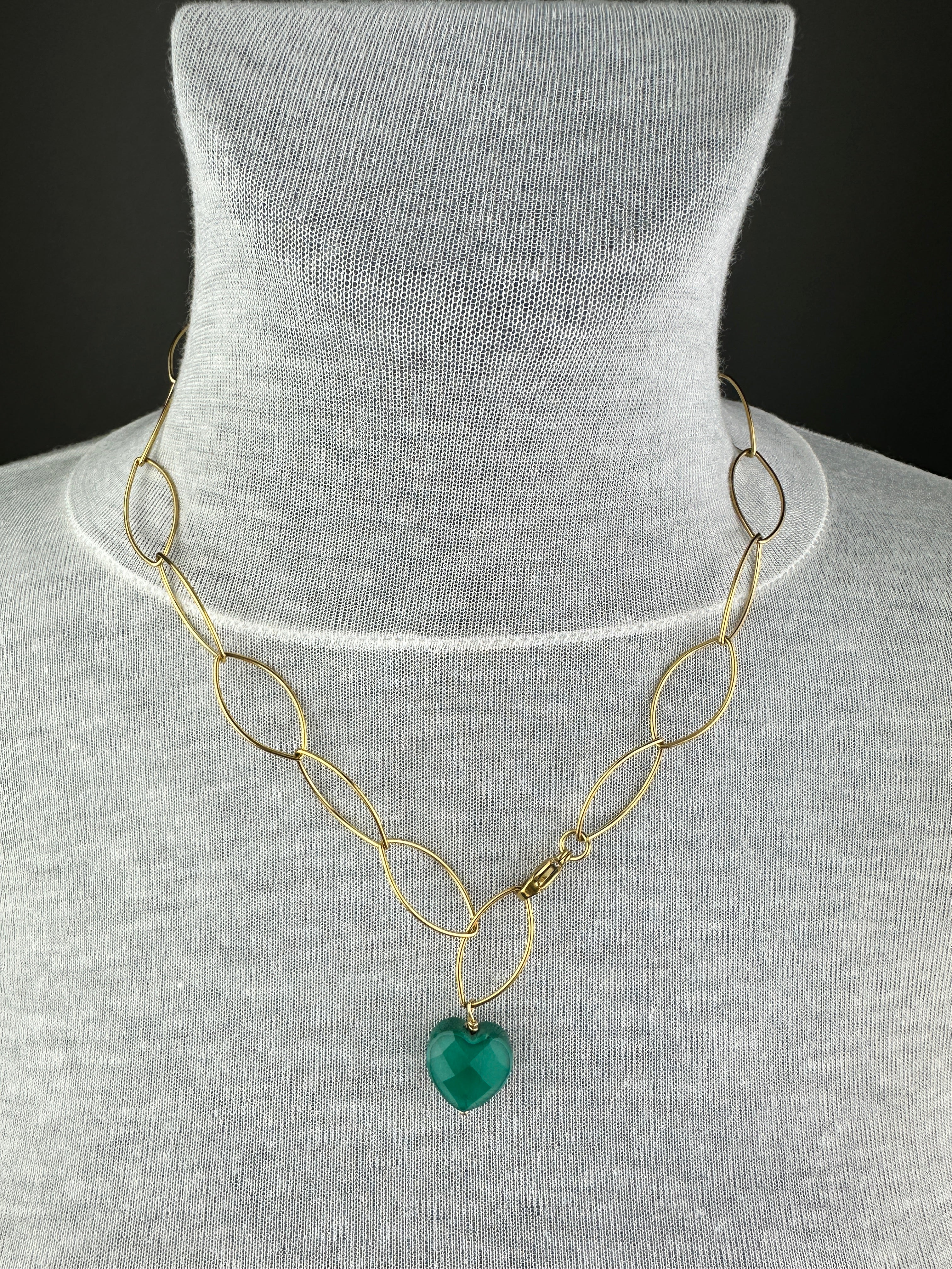 COLLANA CUORE ACCIAIO