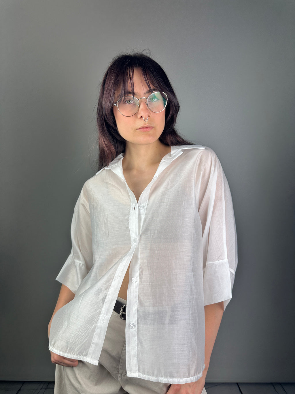 CAMICIA TENCEL UNITO