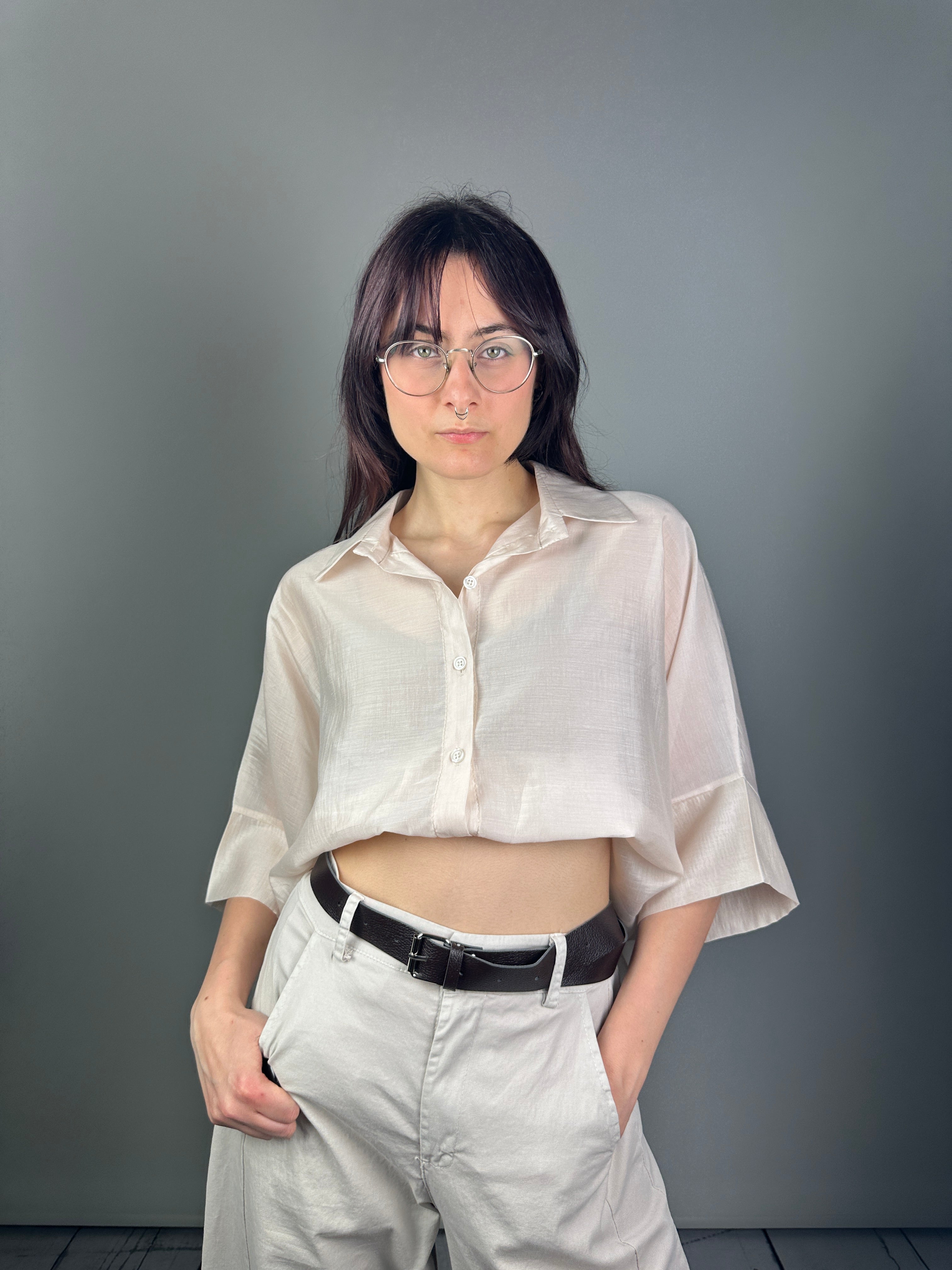 CAMICIA TENCEL UNITO