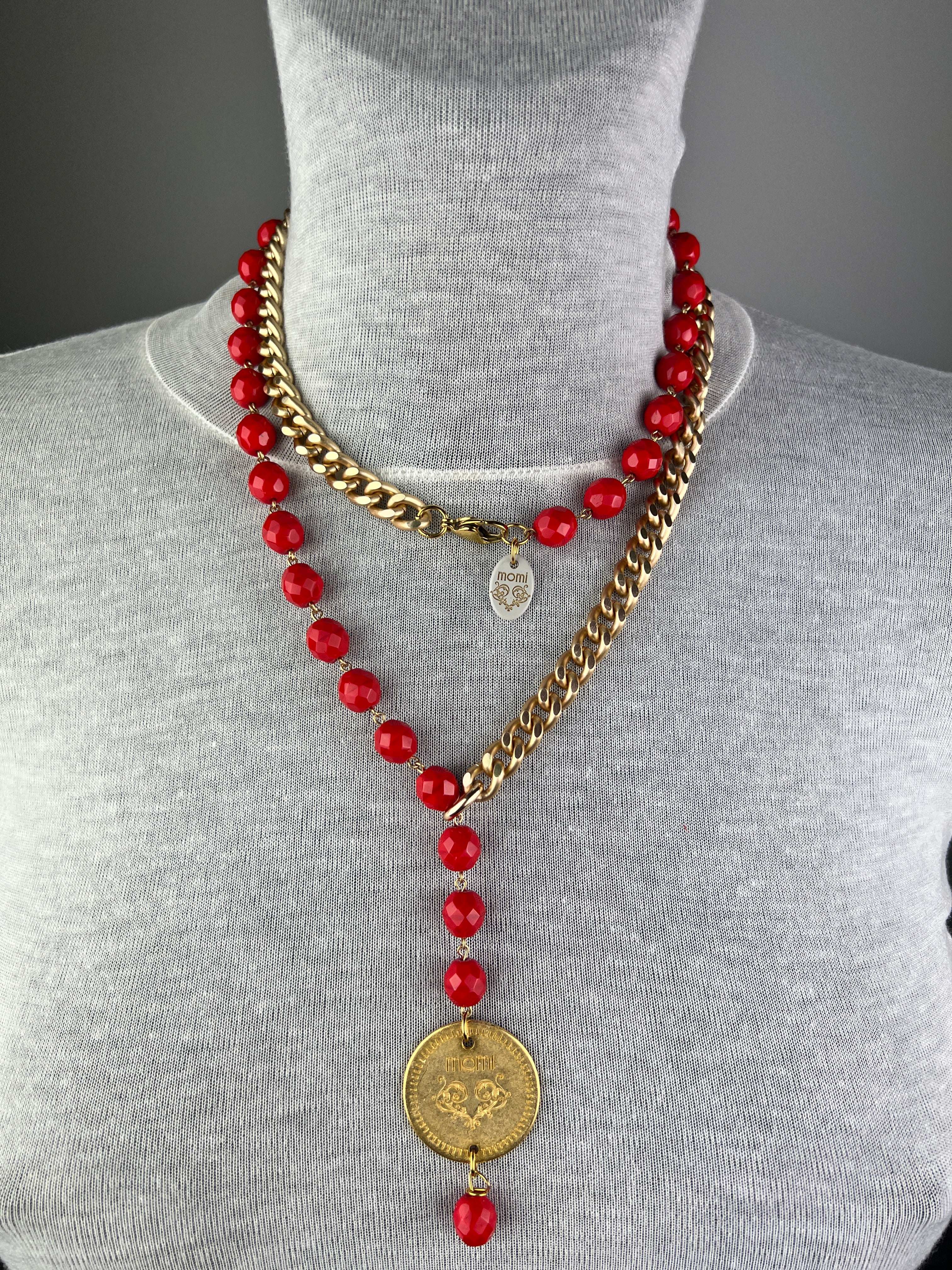 MOMI - COLLANA FRANCESCA MEDAGLIA