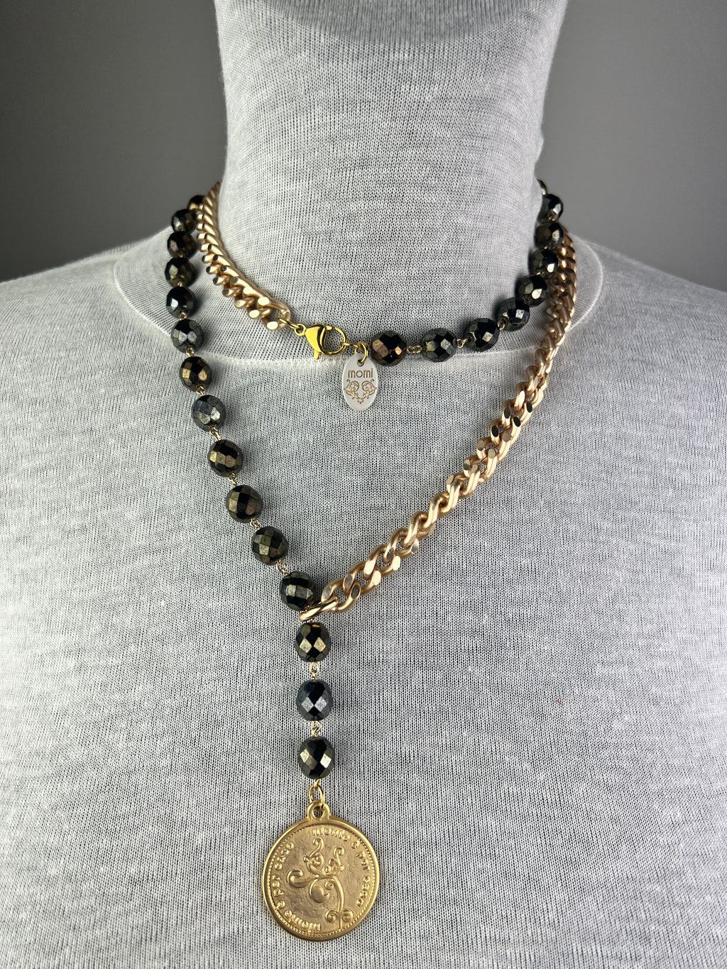 MOMI - COLLANA FRANCESCA MEDAGLIA