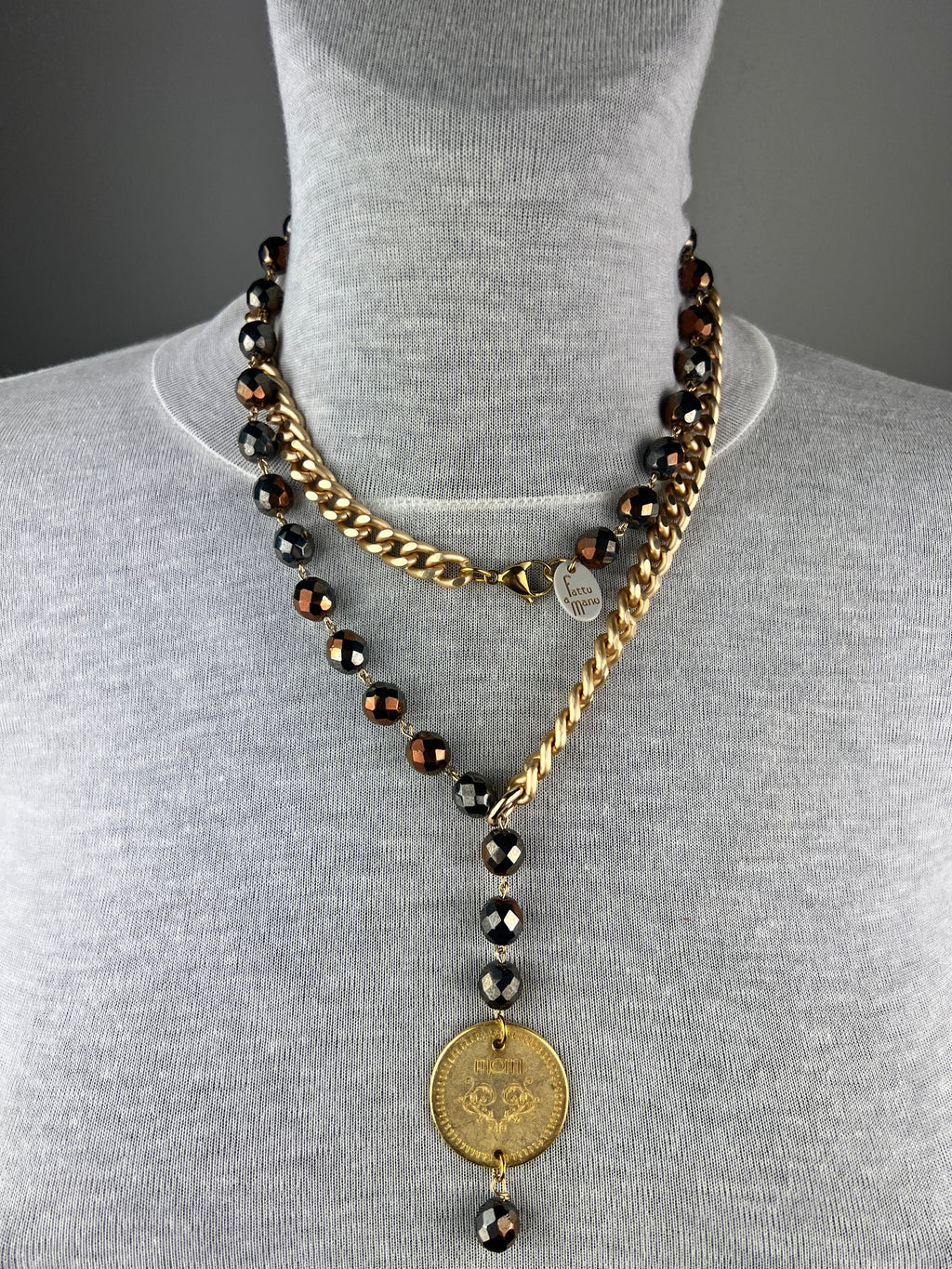 MOMI - COLLANA FRANCESCA MEDAGLIA