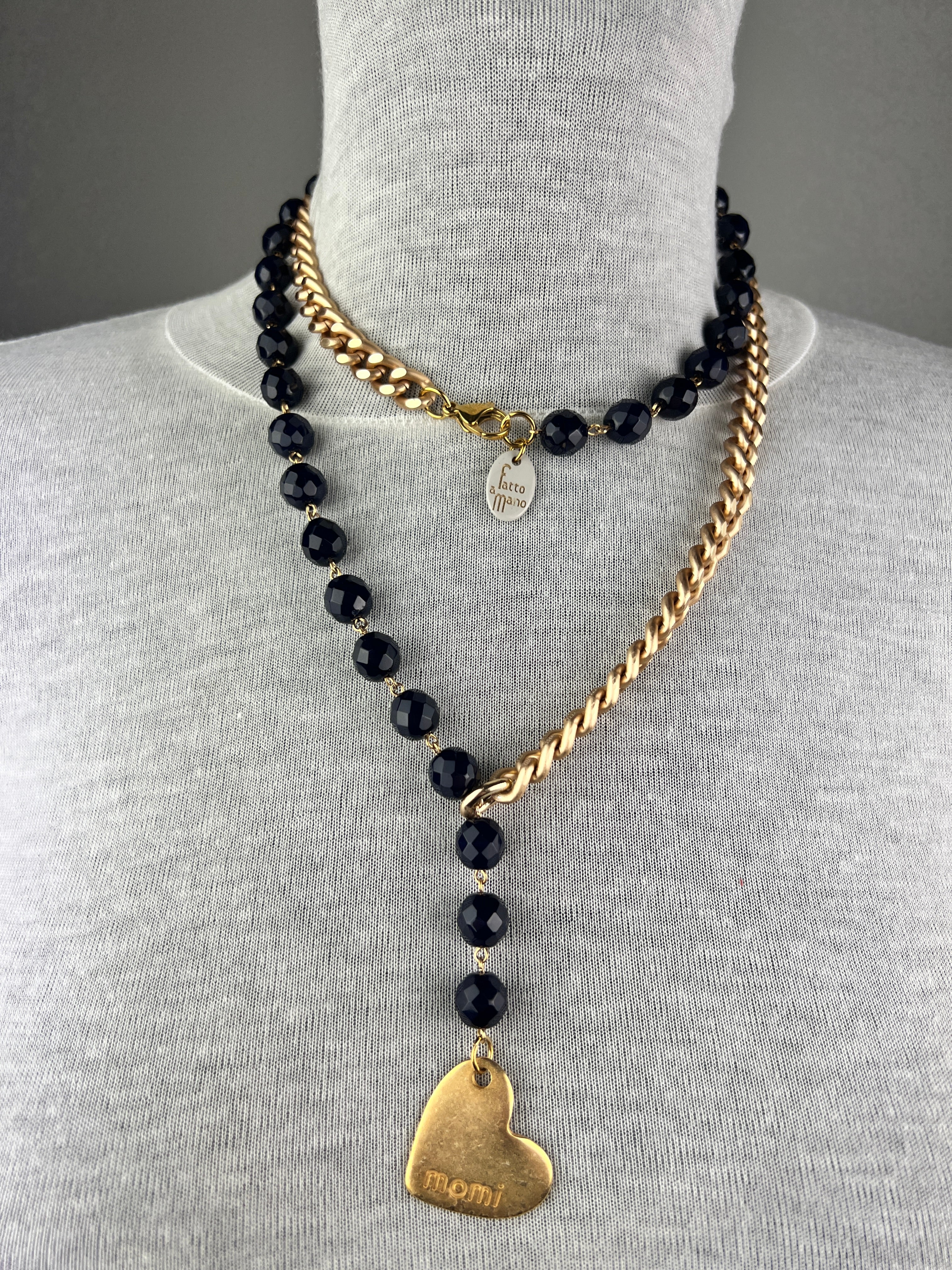 MOMI - COLLANA FRANCESCA CUORE