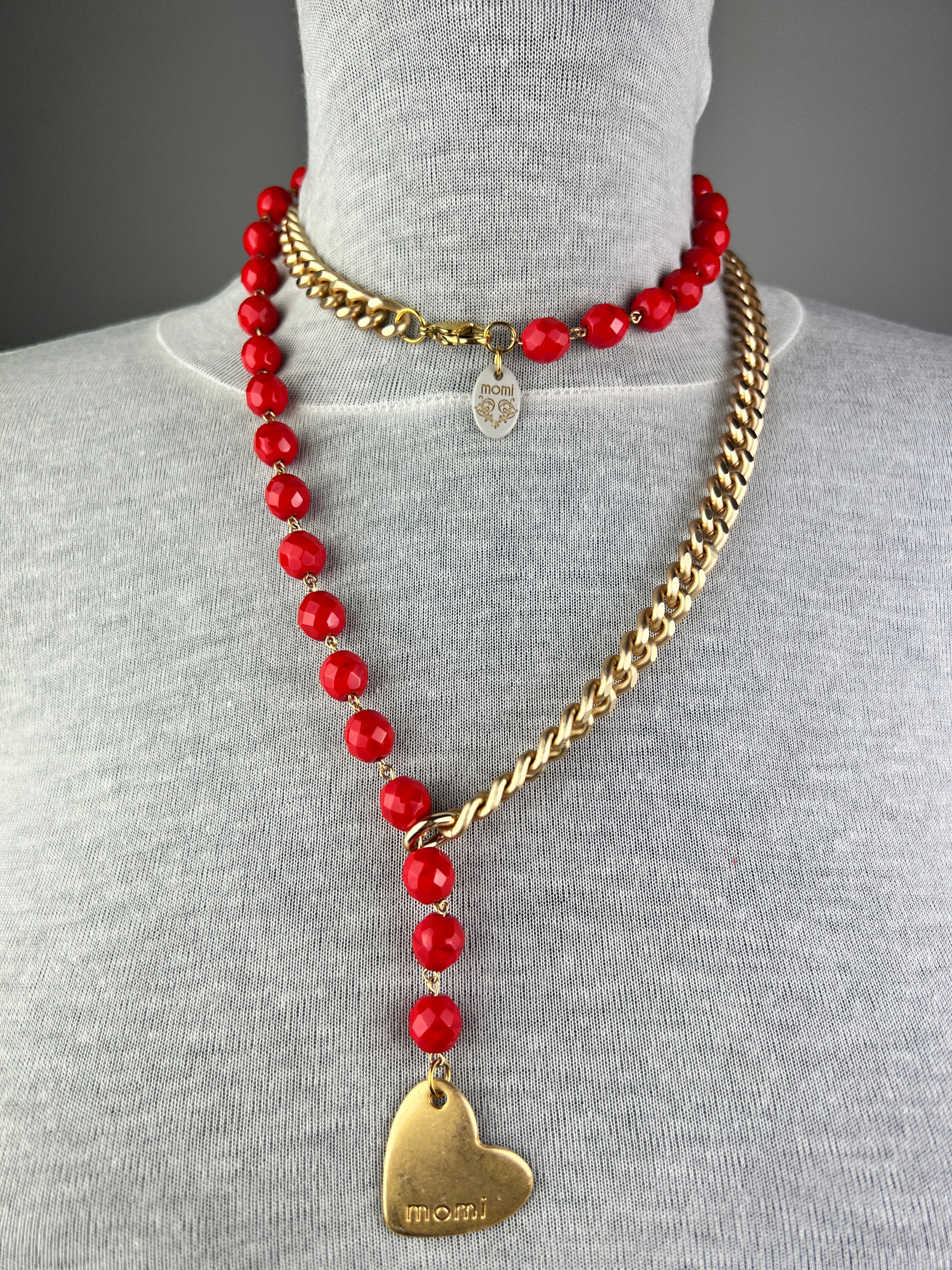 MOMI - COLLANA FRANCESCA CUORE
