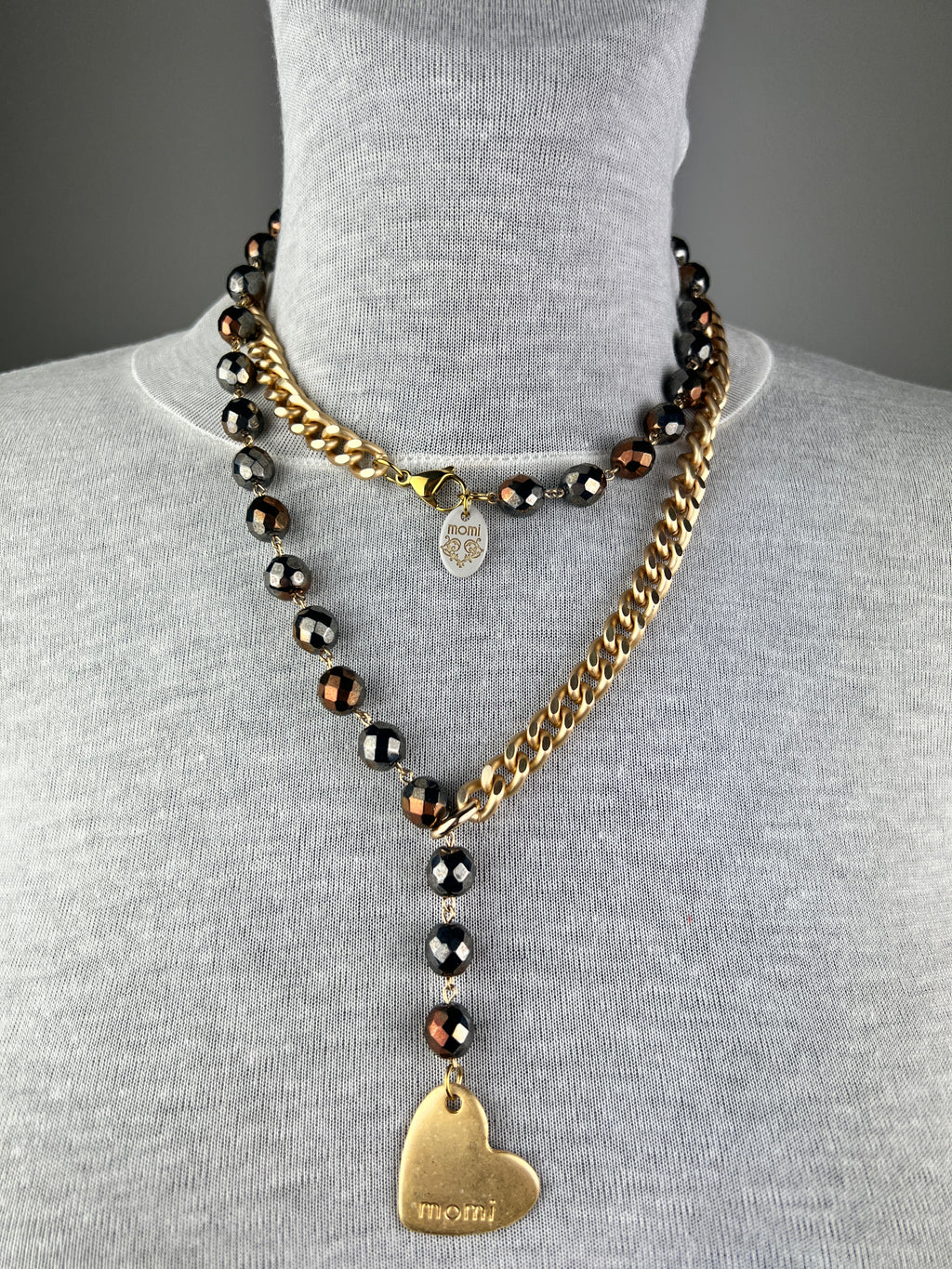 MOMI - COLLANA FRANCESCA CUORE