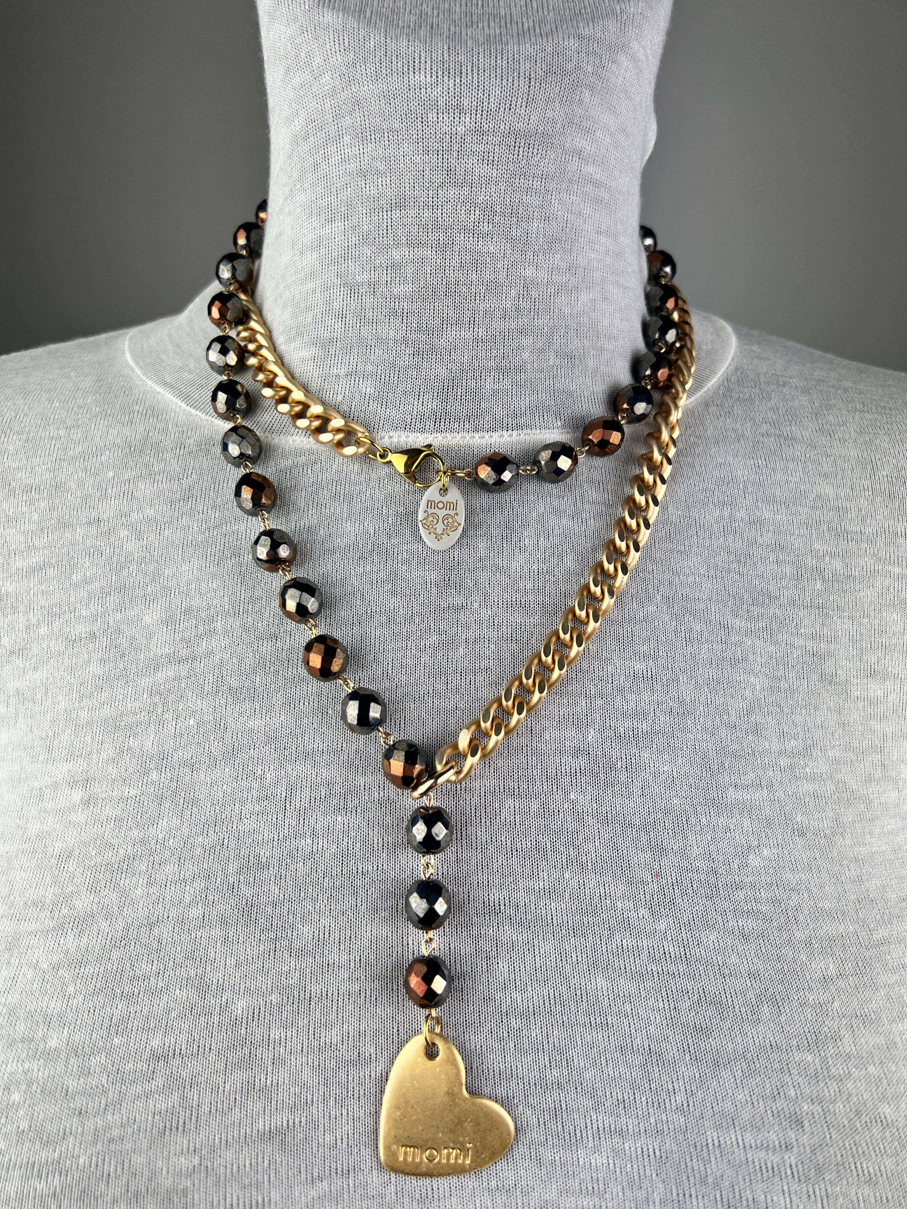 MOMI - COLLANA FRANCESCA CUORE