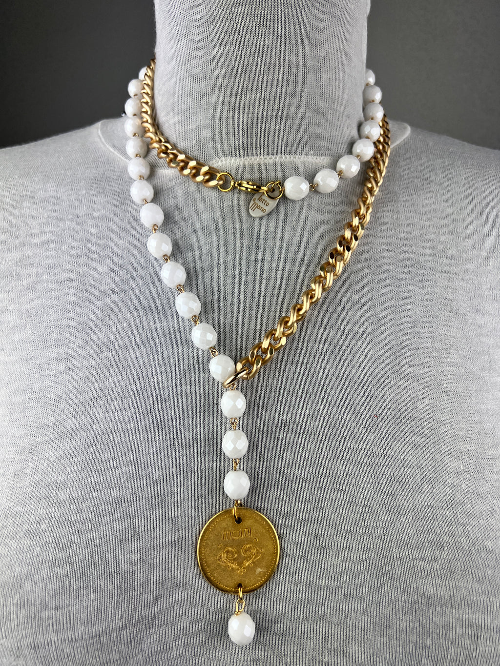 MOMI - COLLANA FRANCESCA MEDAGLIA