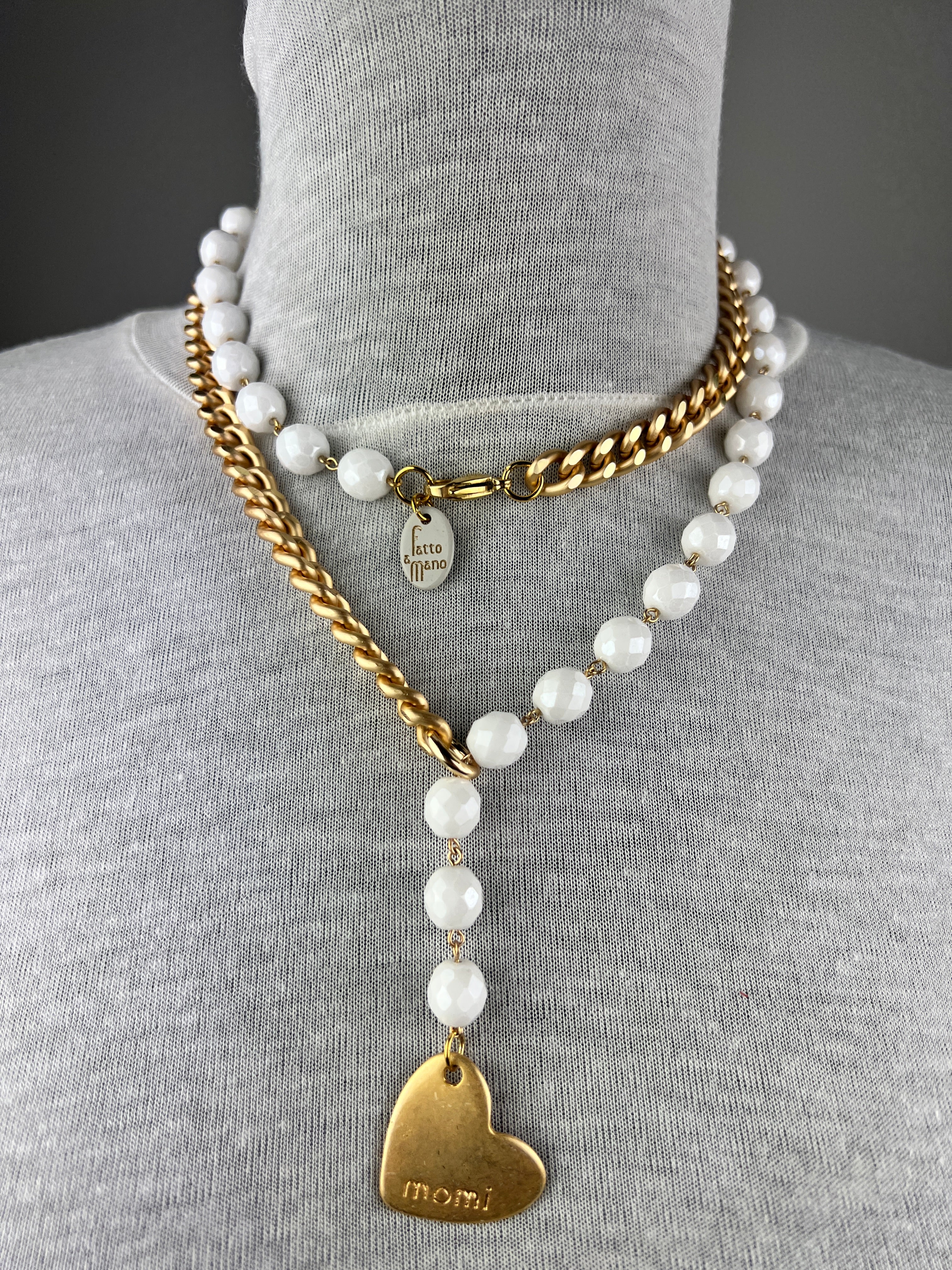 MOMI - COLLANA FRANCESCA CUORE