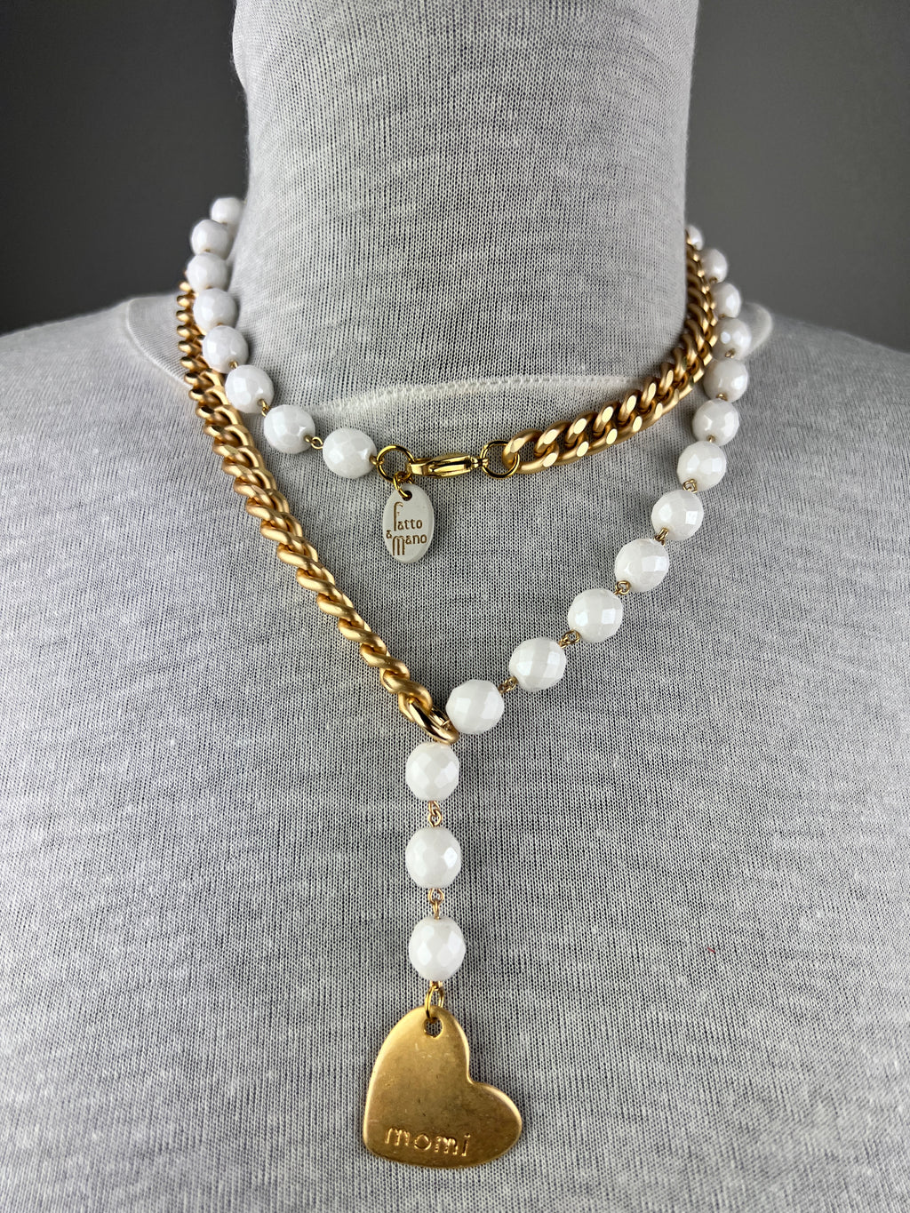 MOMI - COLLANA FRANCESCA CUORE