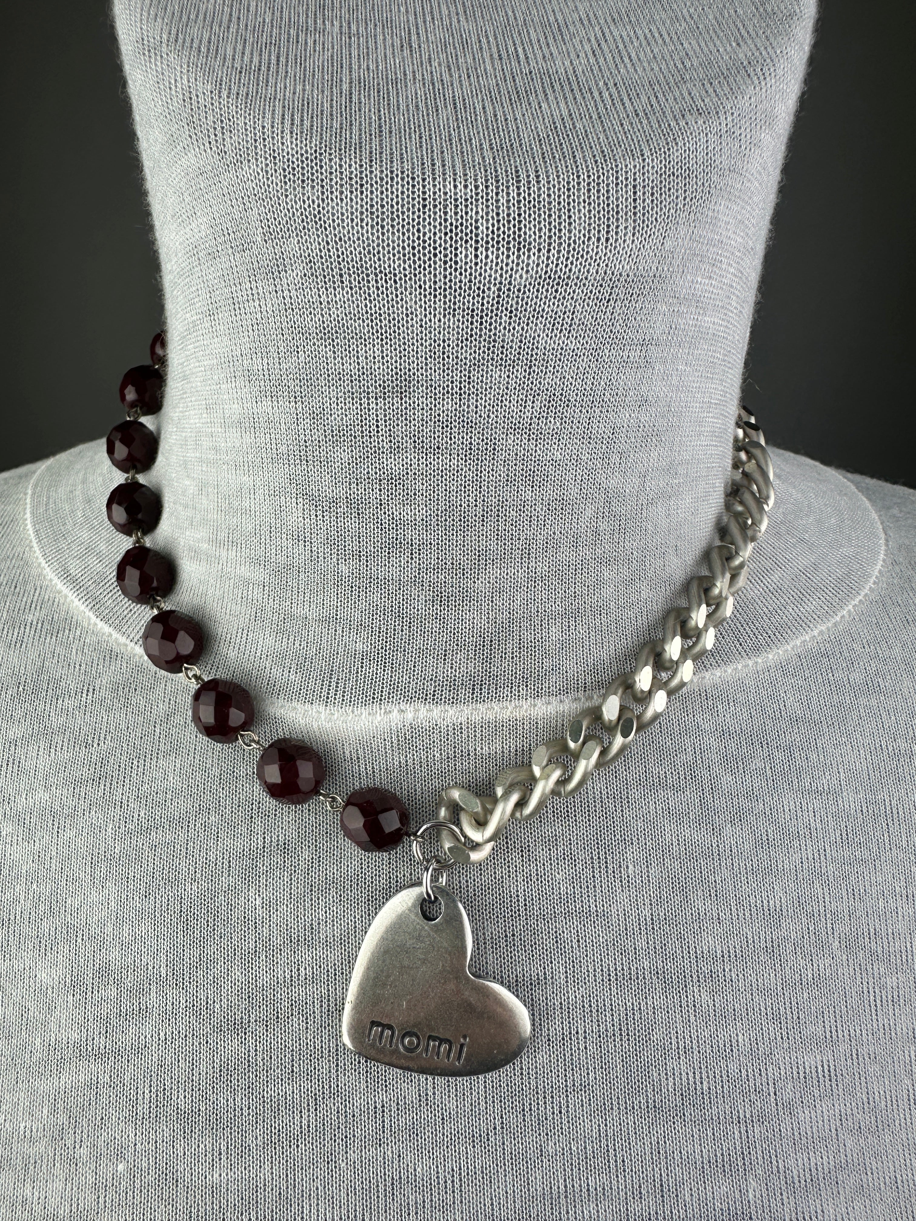 MOMI - COLLANA FRANCESCA CORTA CUORE