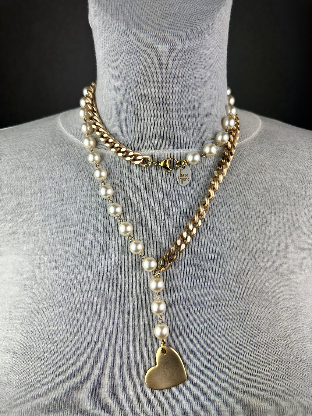 MOMI - COLLANA FRANCESCA CUORE