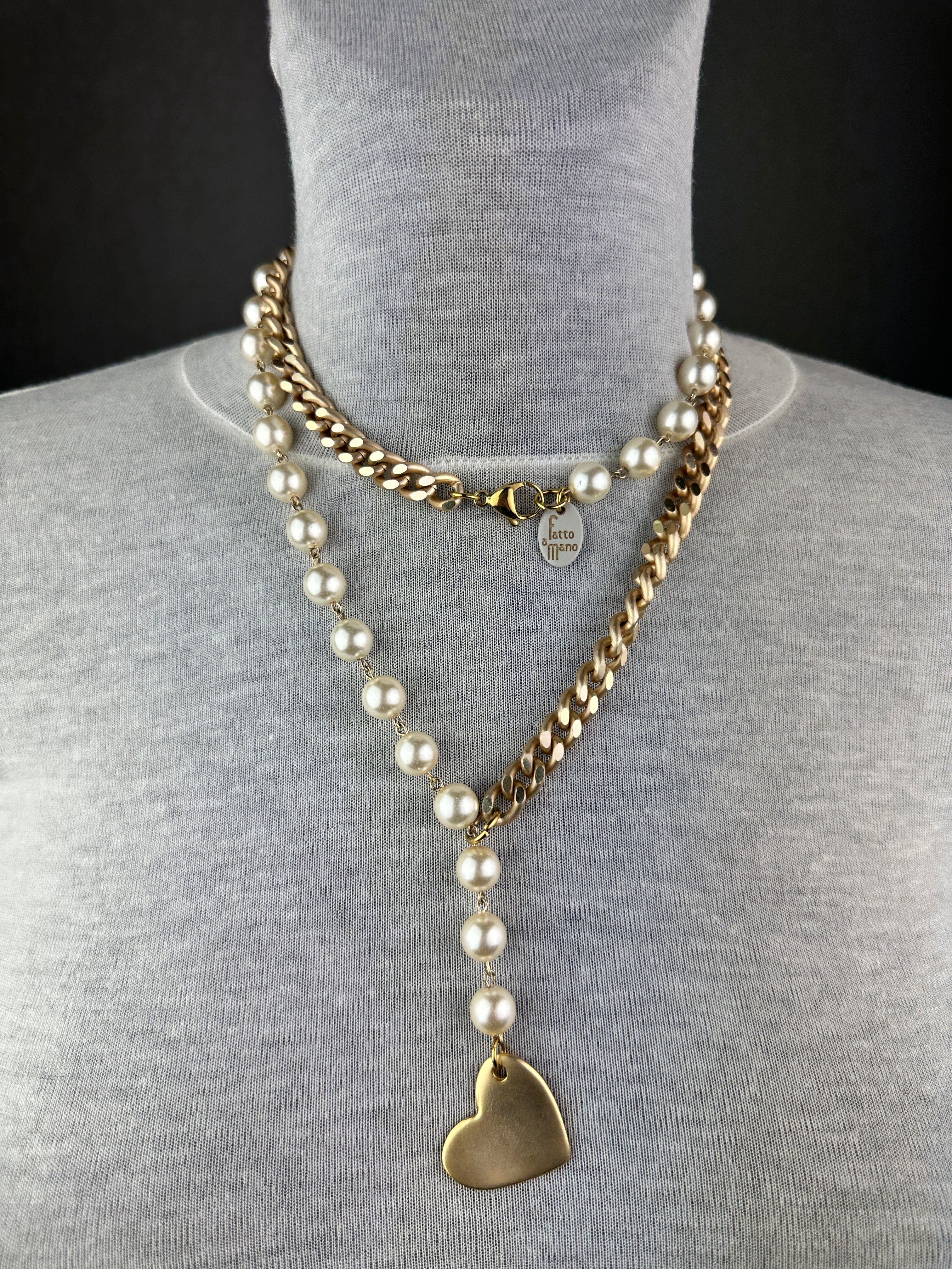 MOMI - COLLANA FRANCESCA CUORE