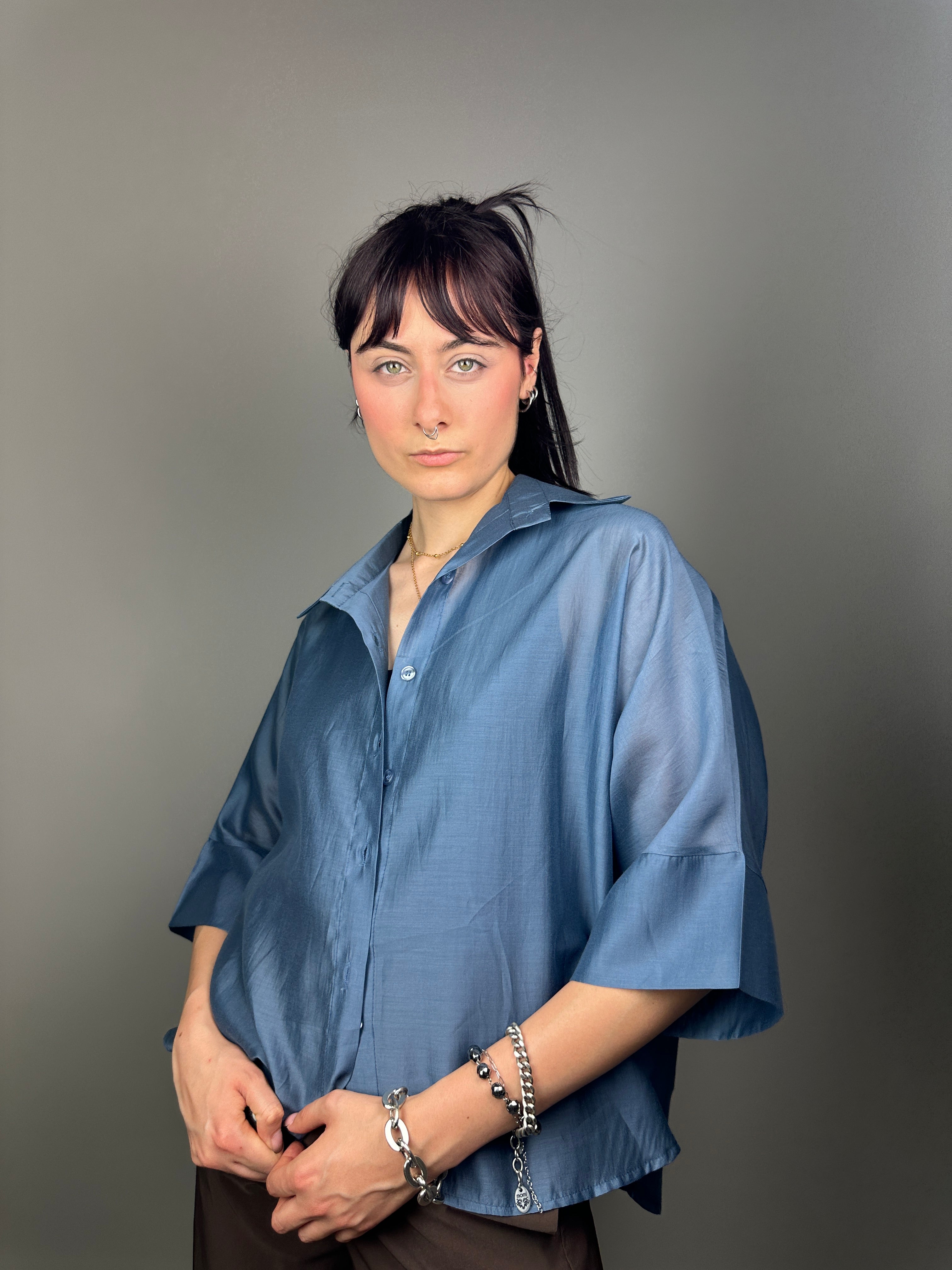 CAMICIA TENCEL UNITO