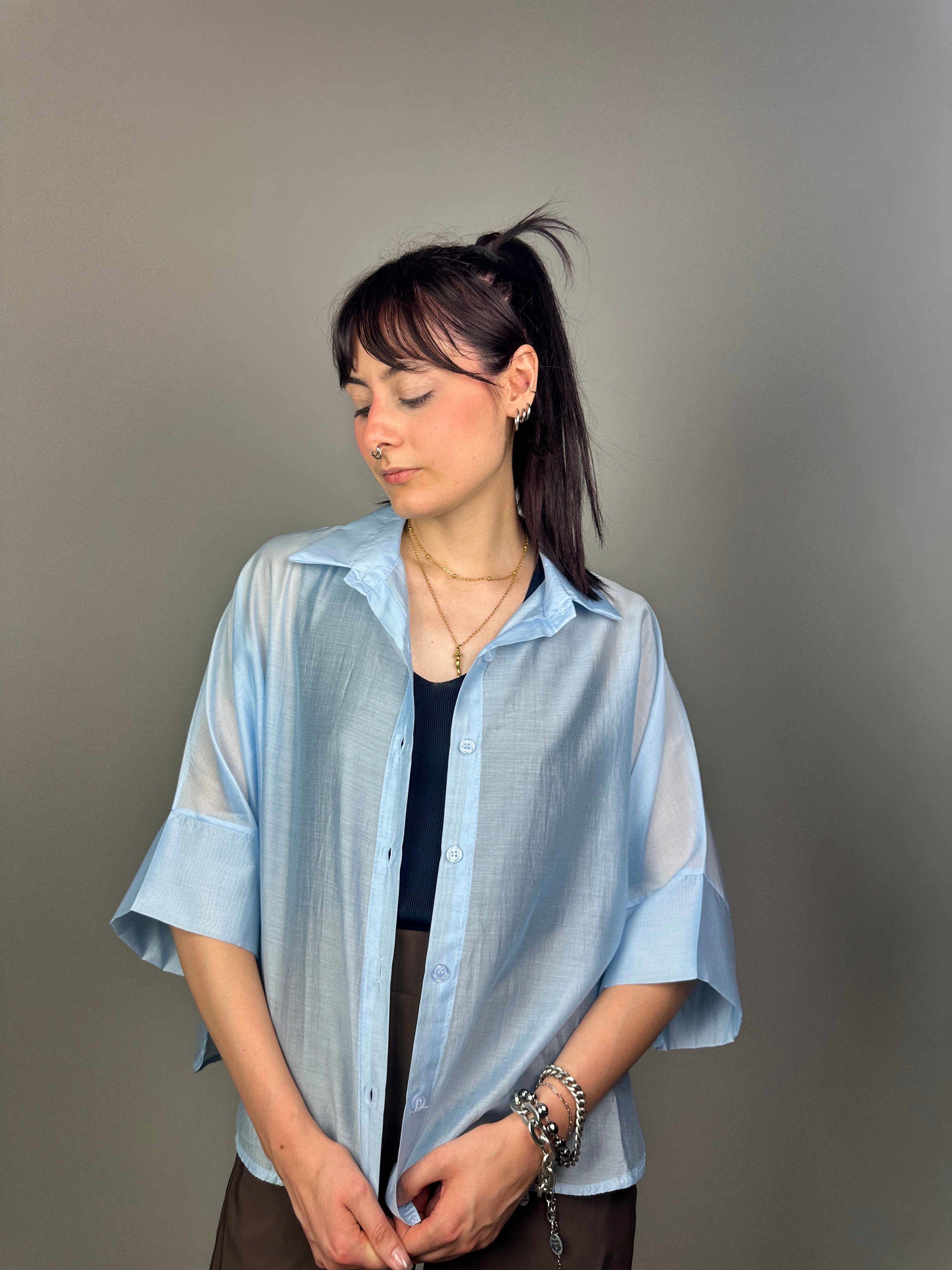 CAMICIA TENCEL UNITO