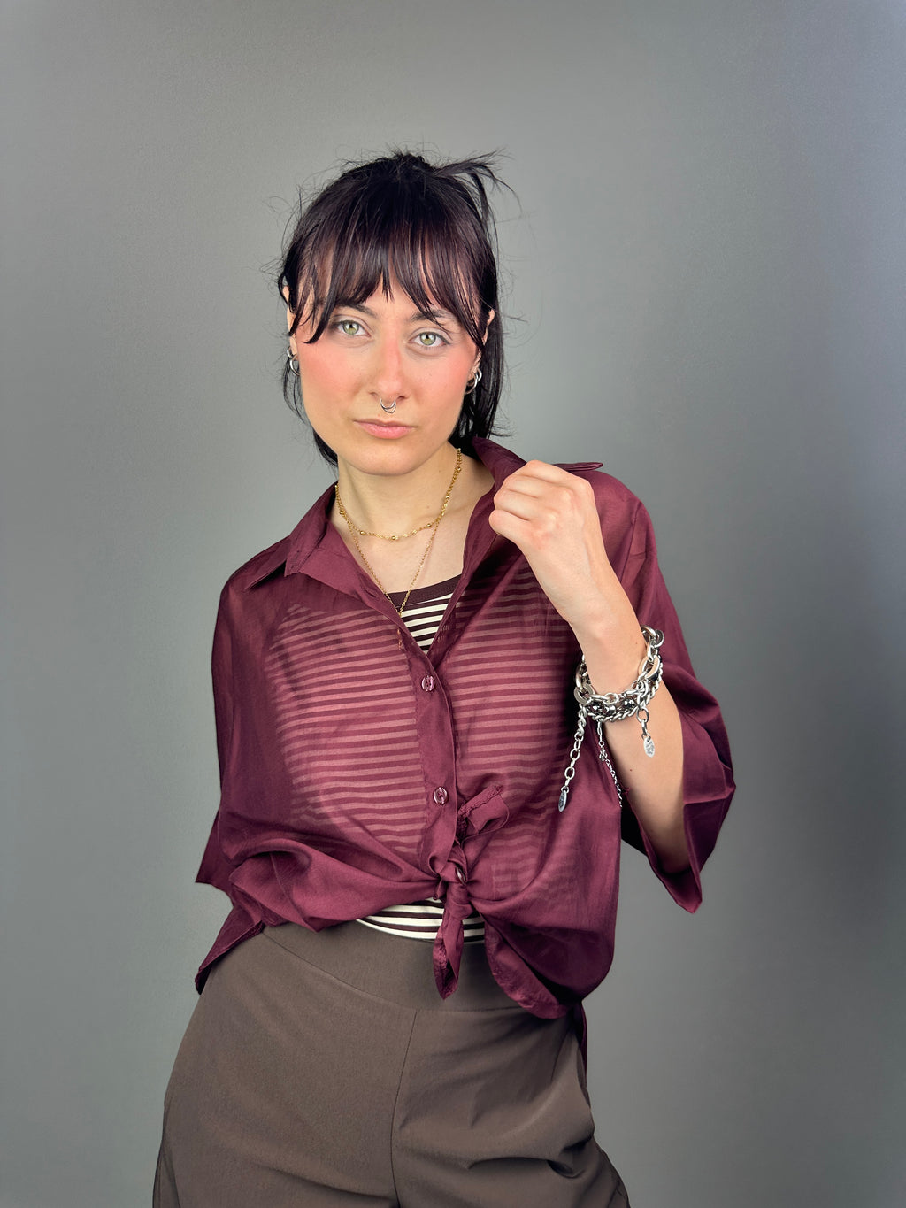 CAMICIA TENCEL UNITO