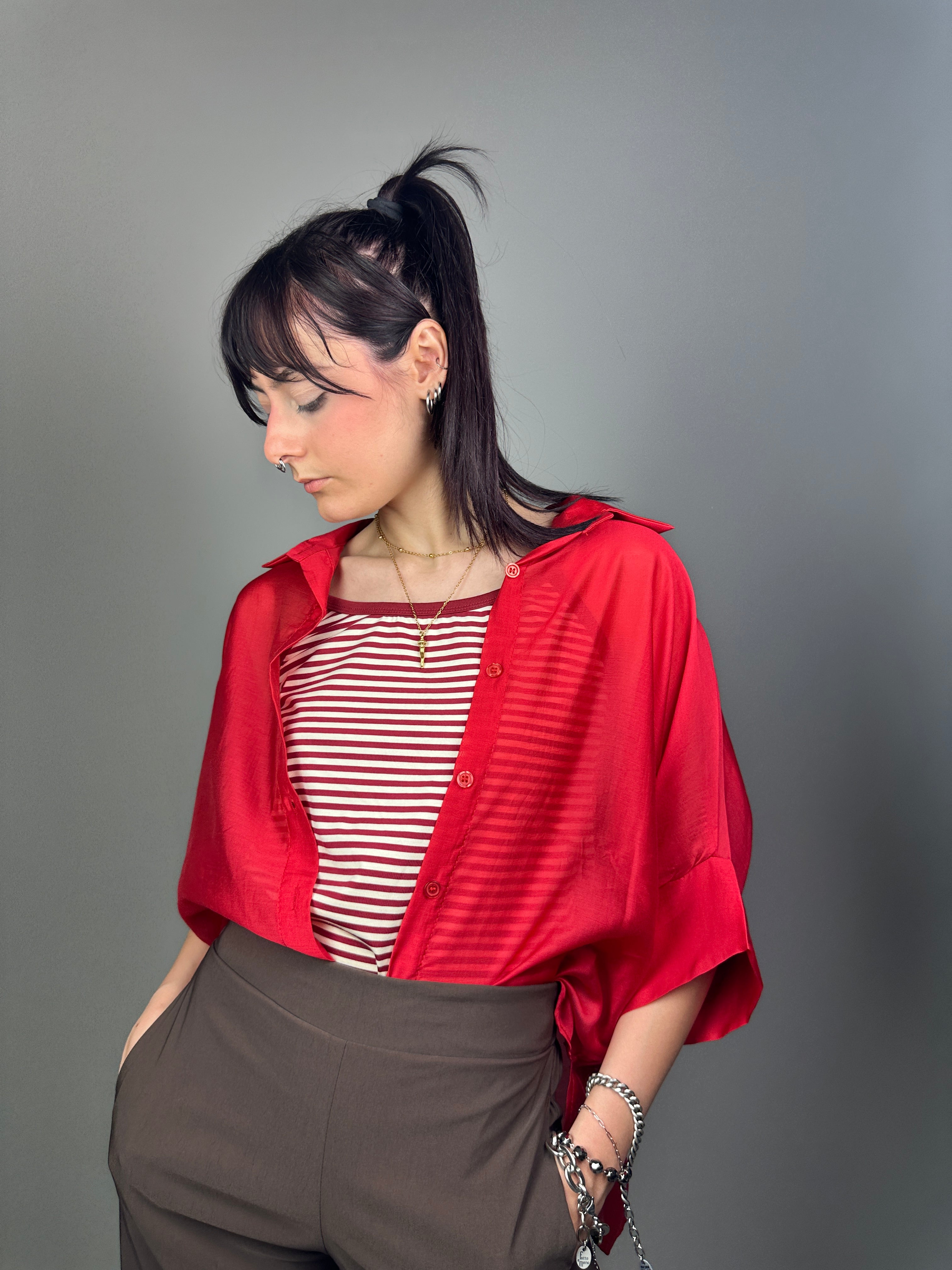 CAMICIA TENCEL UNITO
