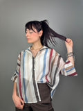 CAMICIA TENCEL MULTIRIGA
