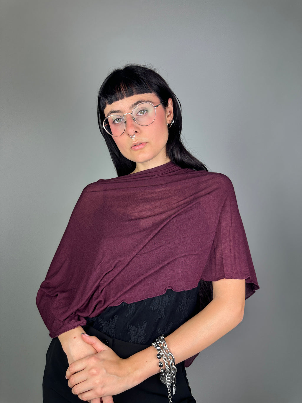 PONCHO CACHEMIRETTA 5681