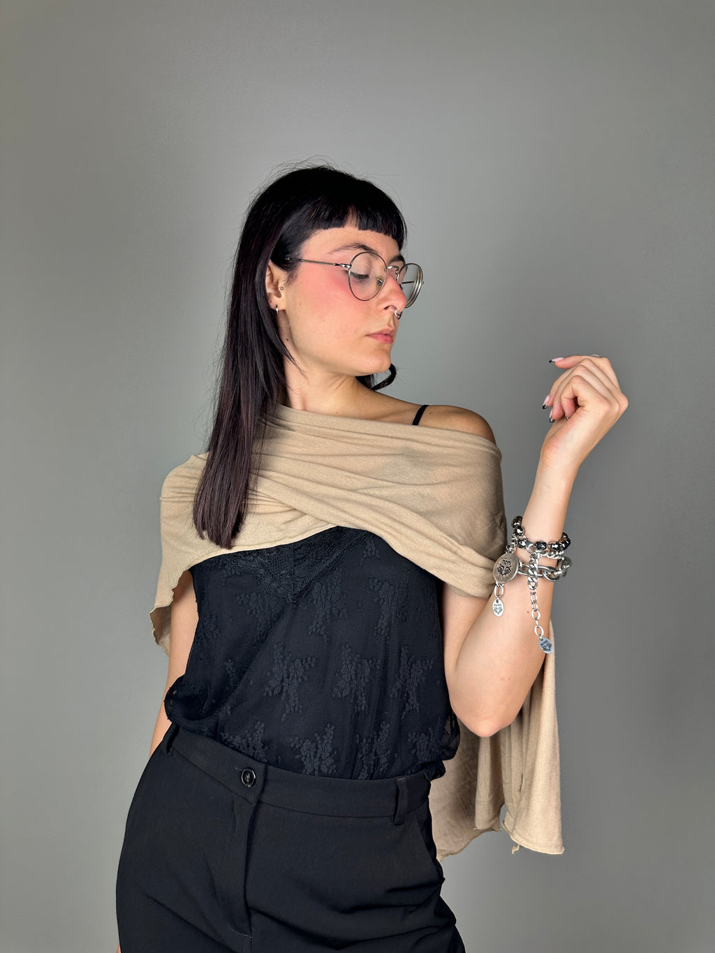 PONCHO CACHEMIRETTA 5681