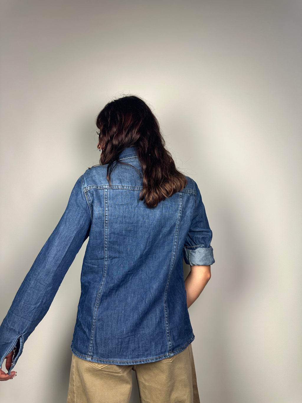 CAMICIA JEANS HOLA