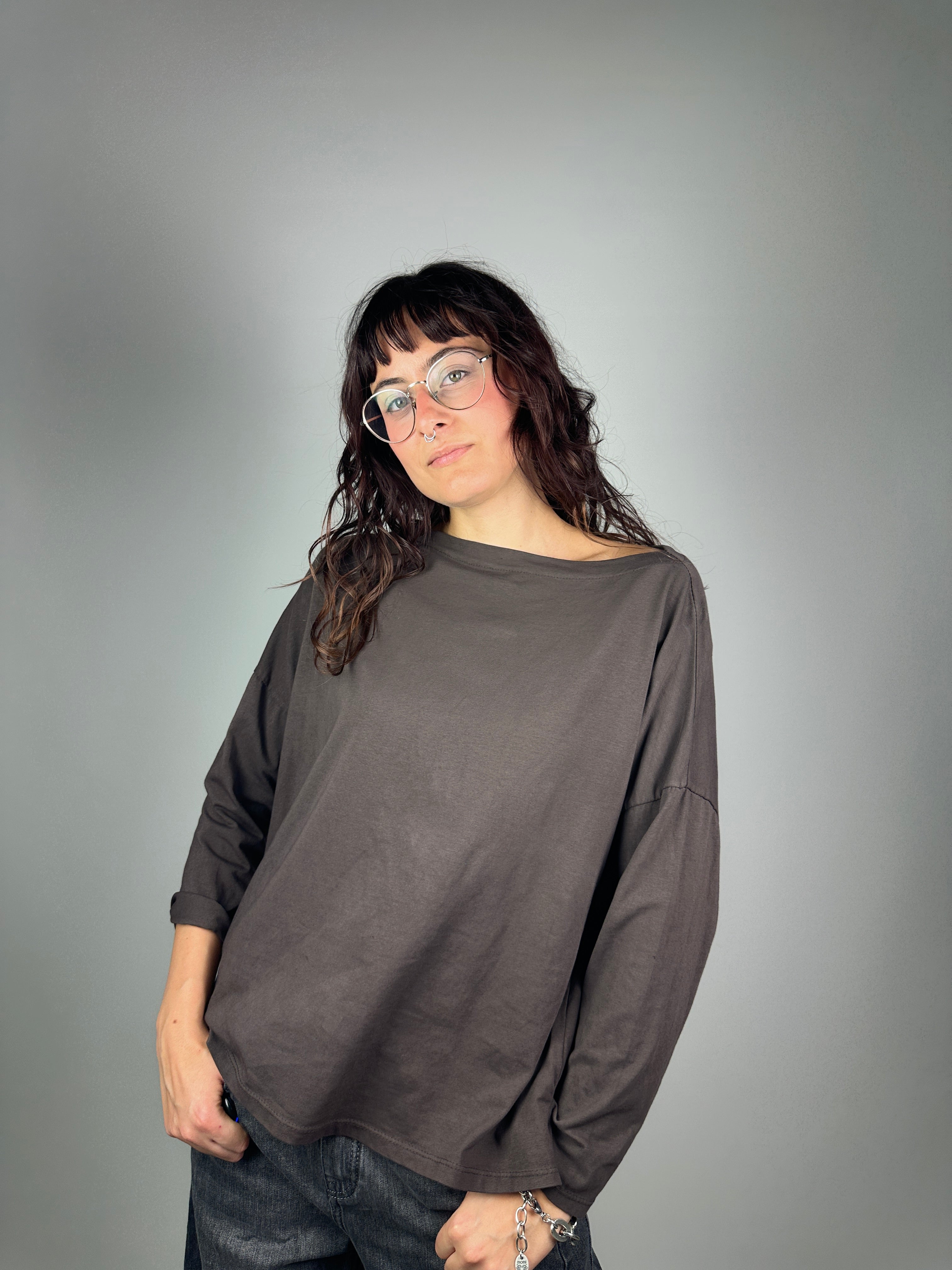 MAGLIA REBELDE MANICA LUNGA