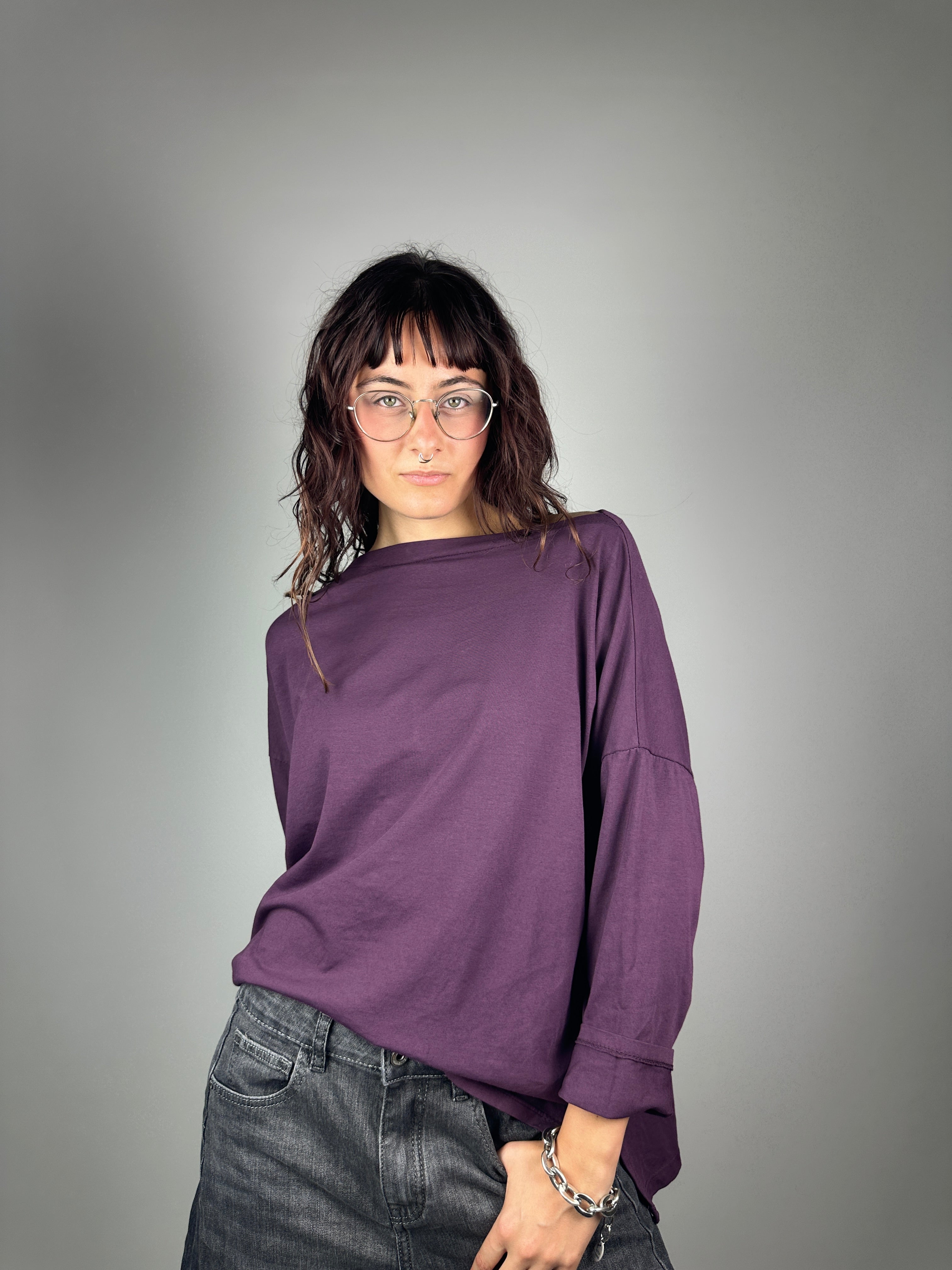 MAGLIA REBELDE MANICA LUNGA