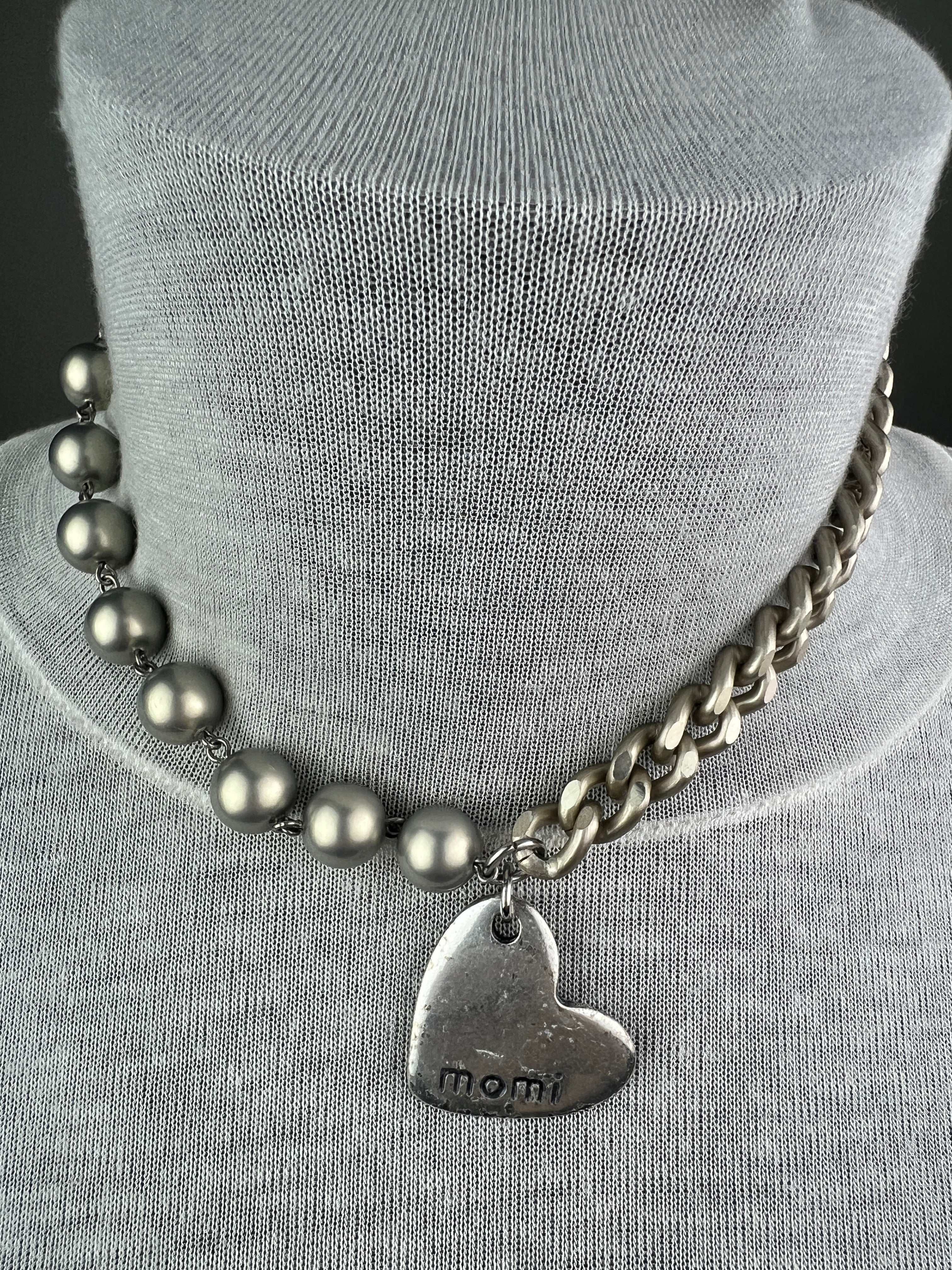 MOMI - COLLANA FRANCESCA CORTA CUORE