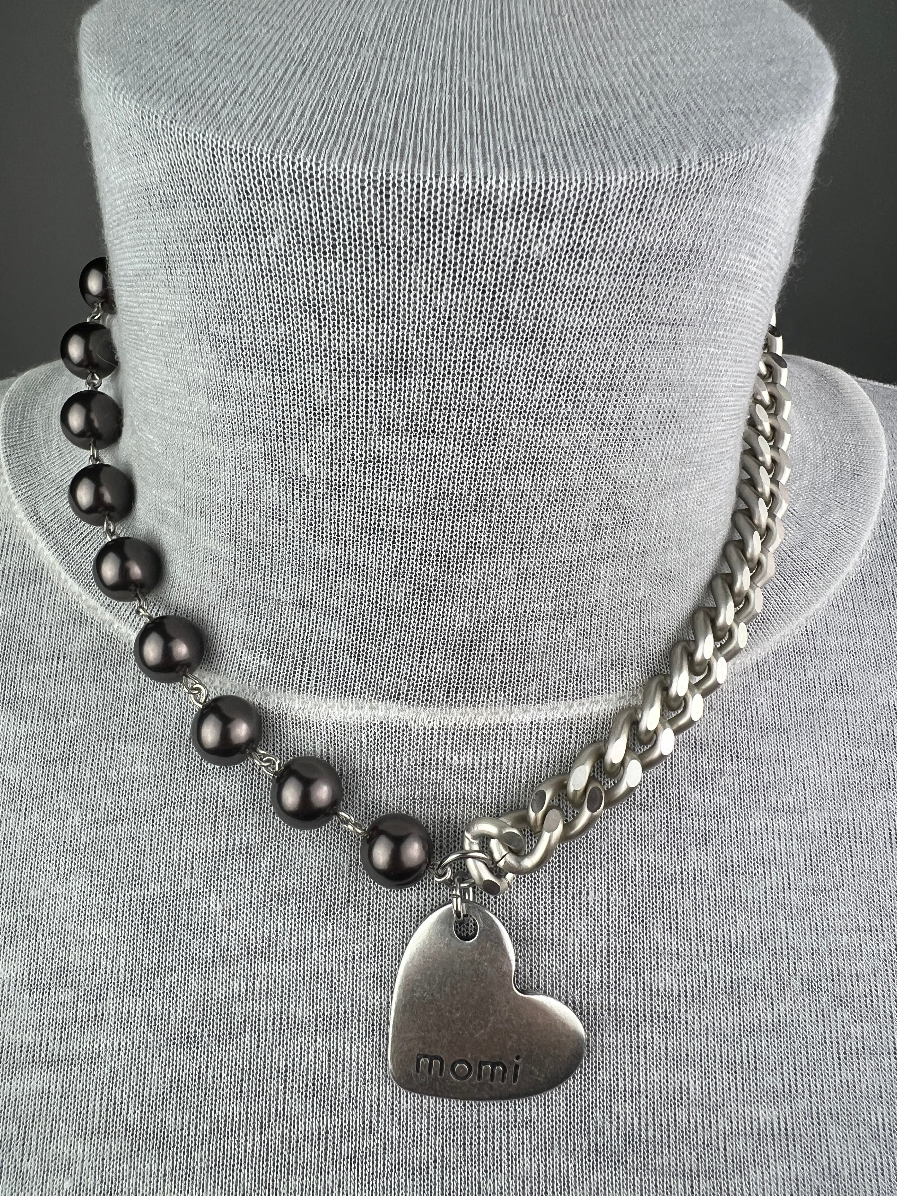 MOMI - COLLANA FRANCESCA CORTA CUORE