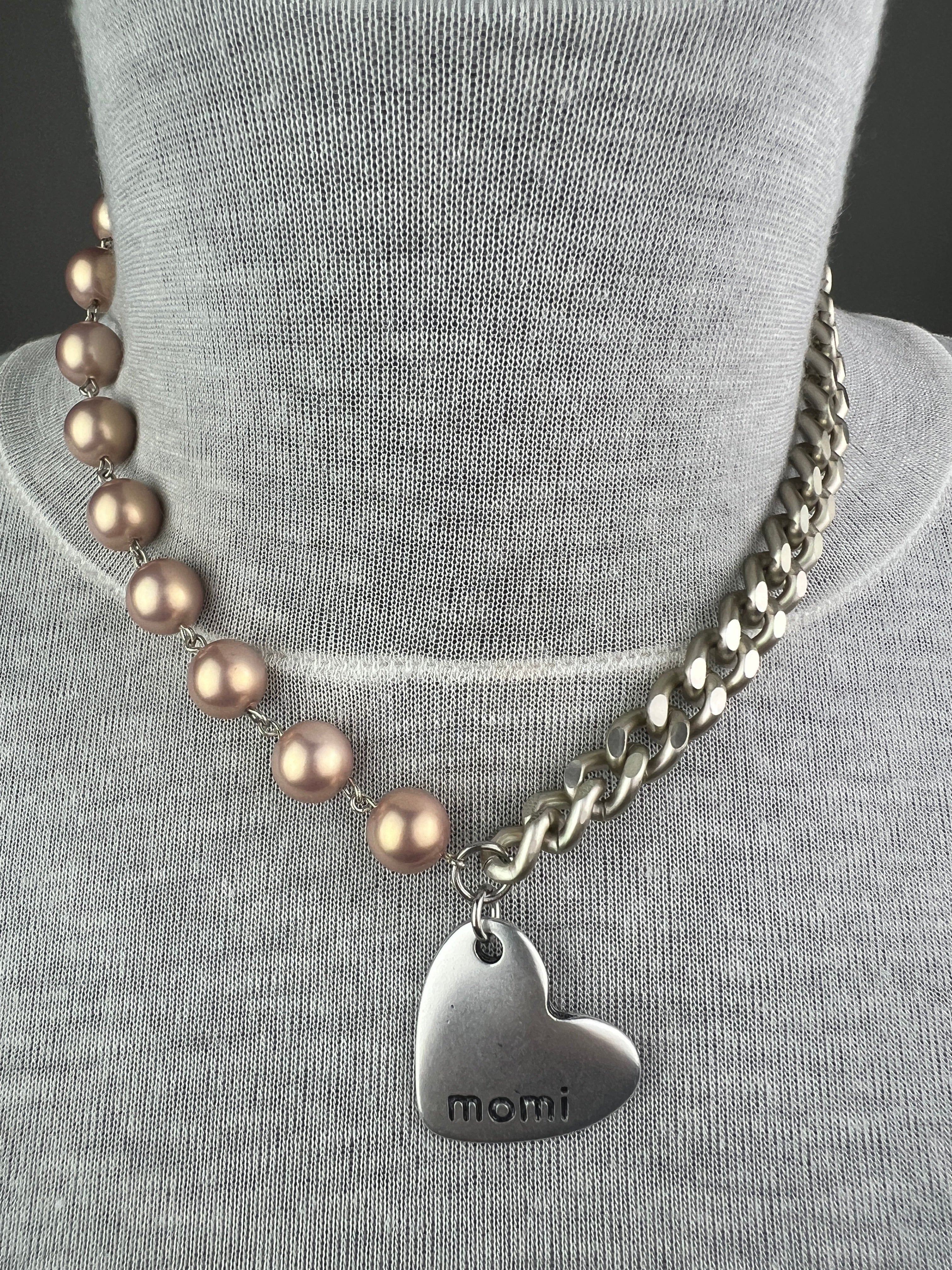 MOMI - COLLANA FRANCESCA CORTA CUORE