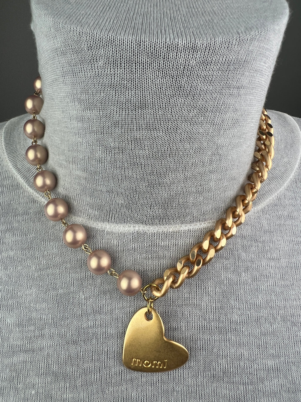 MOMI - COLLANA FRANCESCA CORTA CUORE