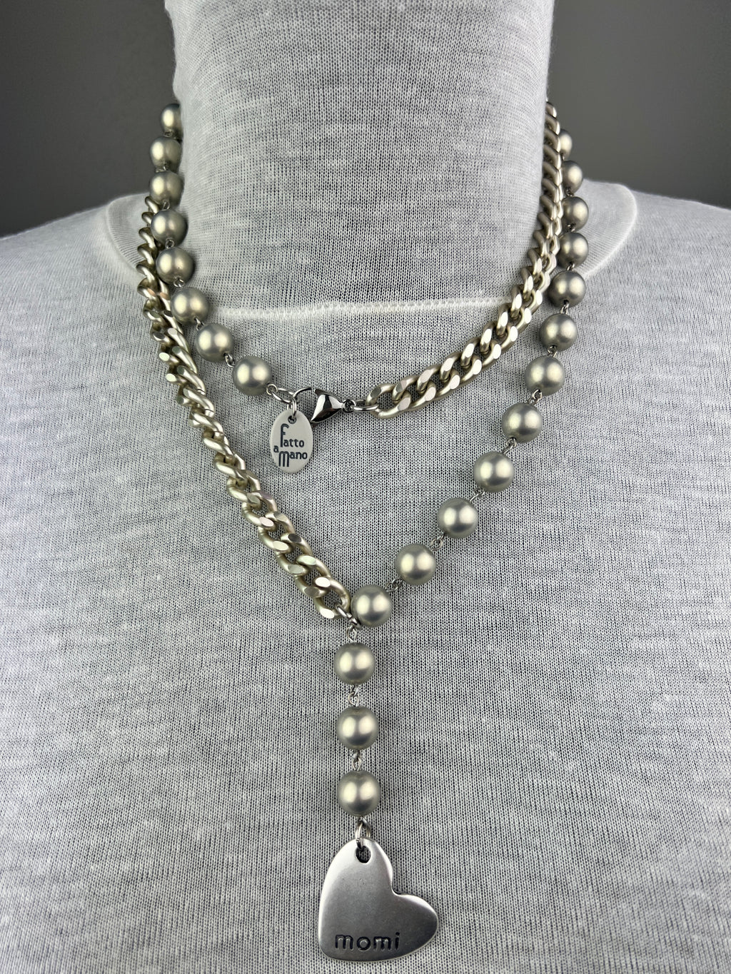 MOMI - COLLANA FRANCESCA CUORE