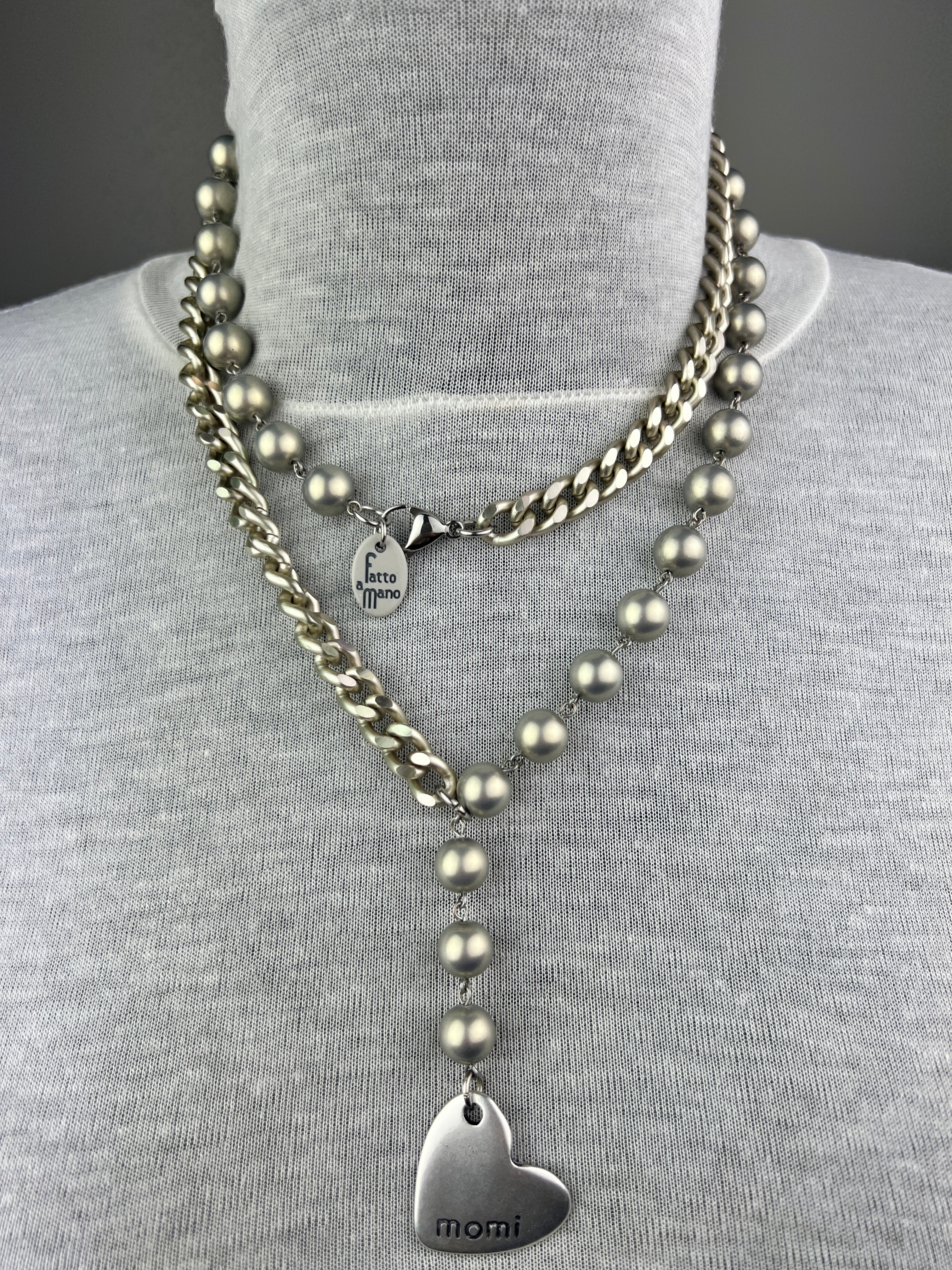 MOMI - COLLANA FRANCESCA CUORE