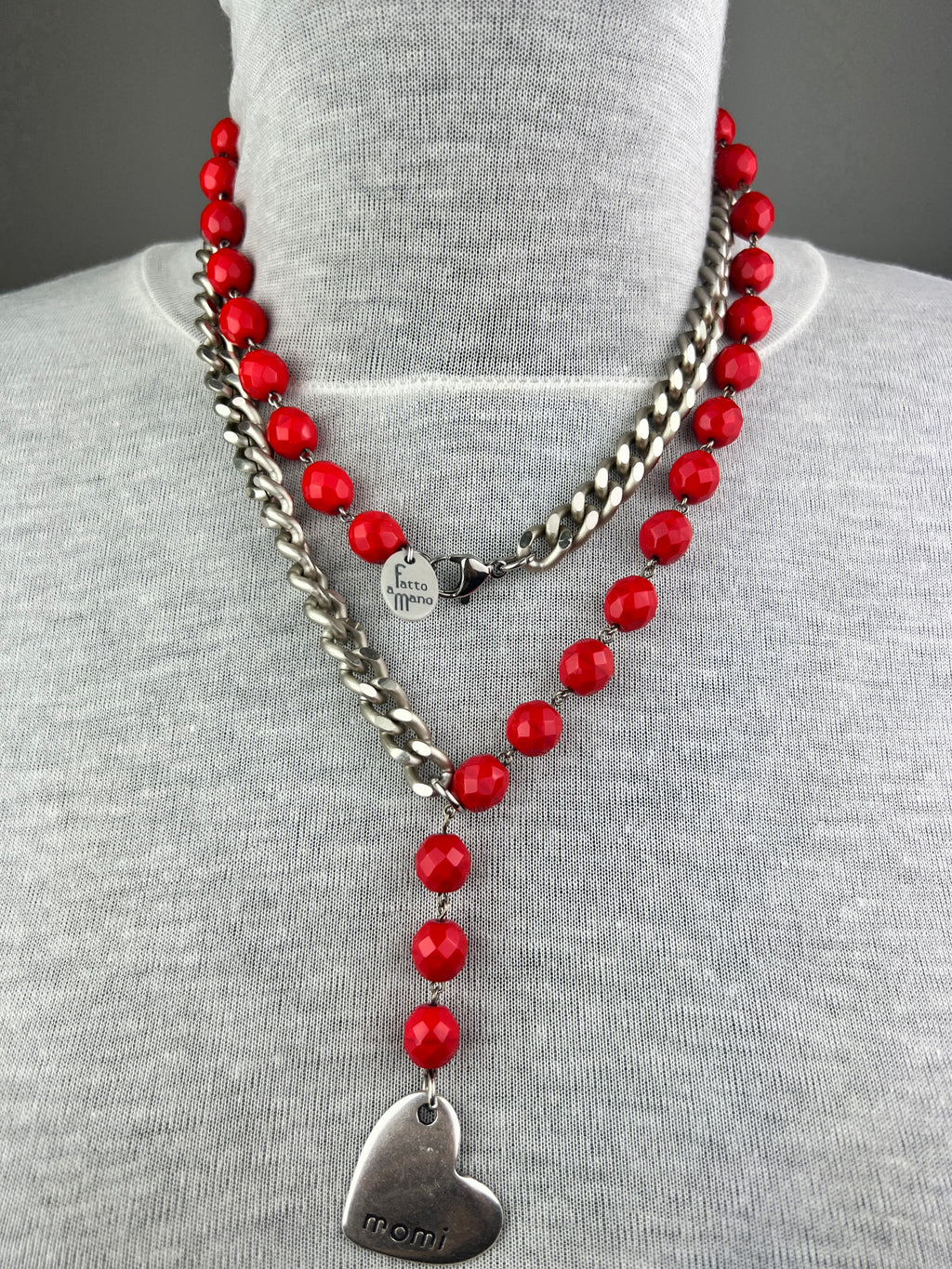 MOMI - COLLANA FRANCESCA CUORE