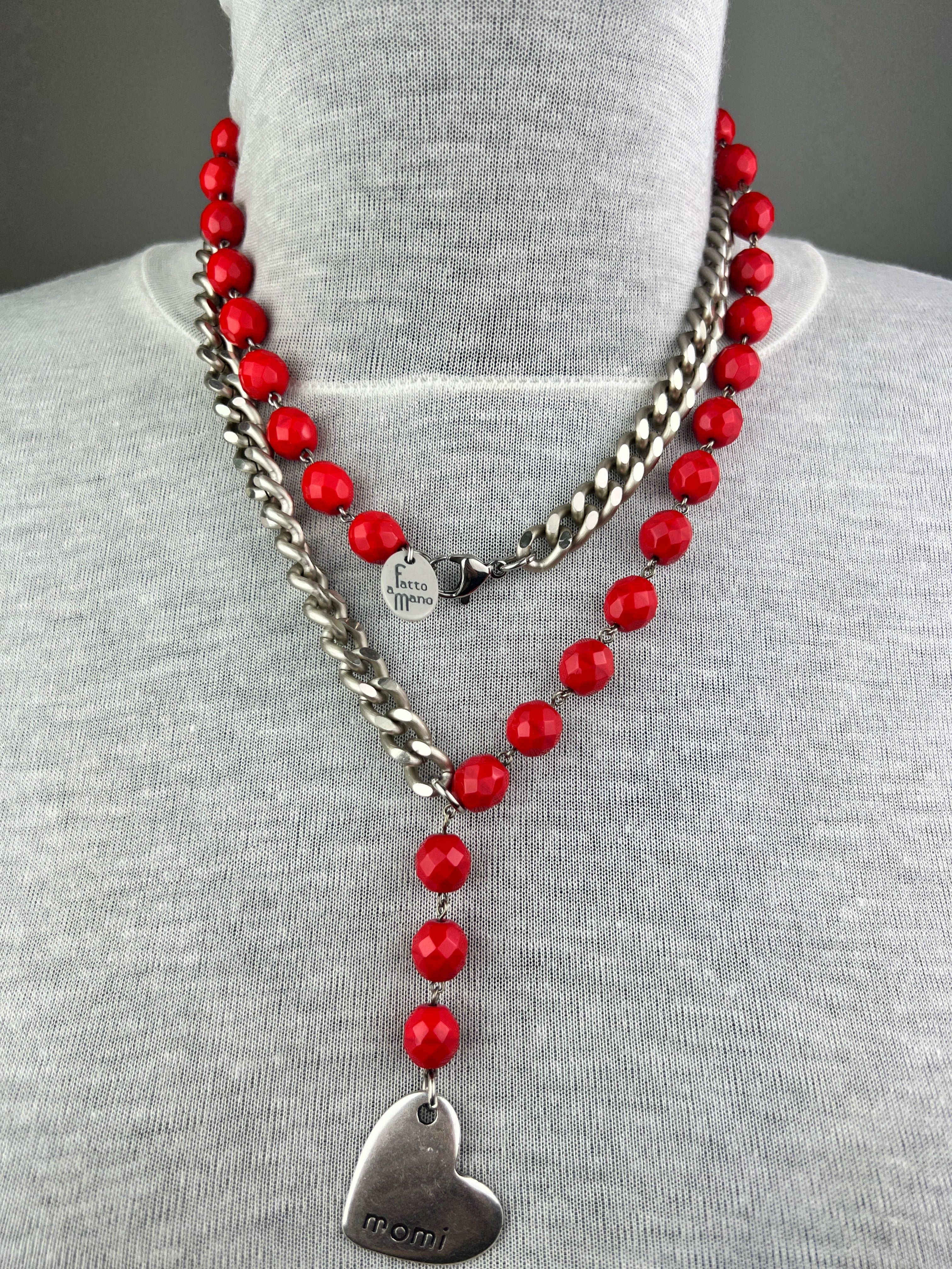MOMI - COLLANA FRANCESCA CUORE