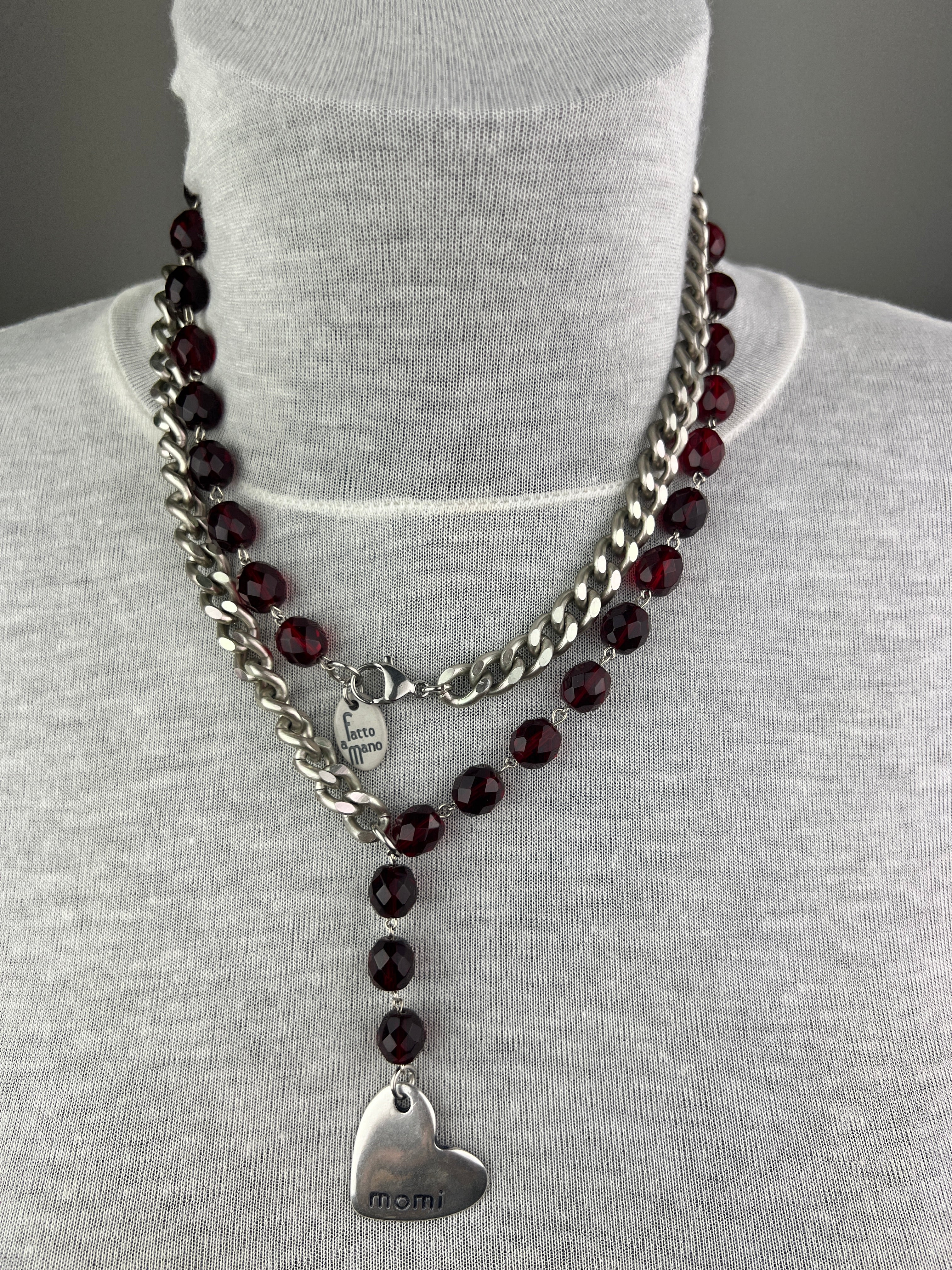 MOMI - COLLANA FRANCESCA CUORE
