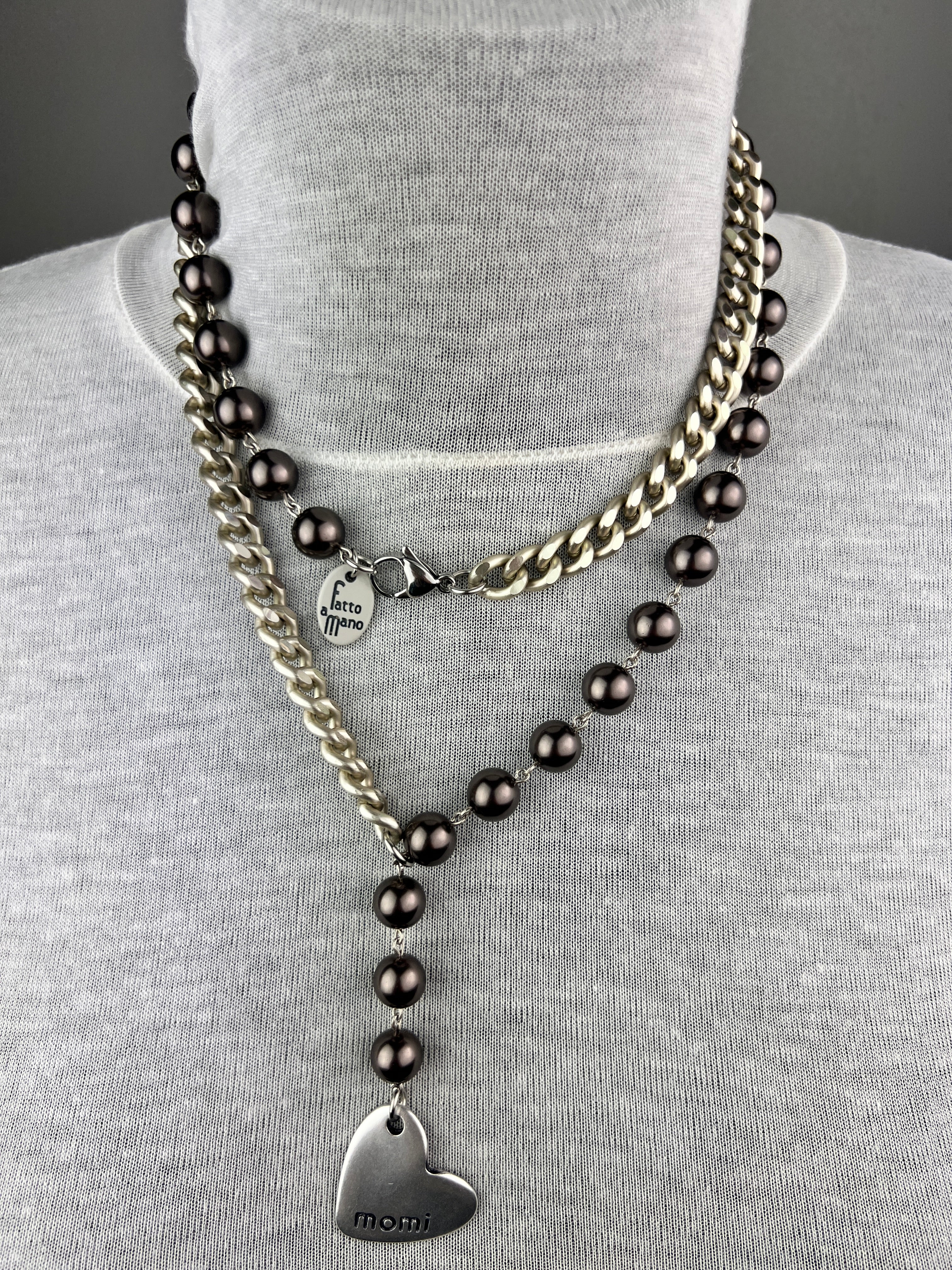 MOMI - COLLANA FRANCESCA CUORE