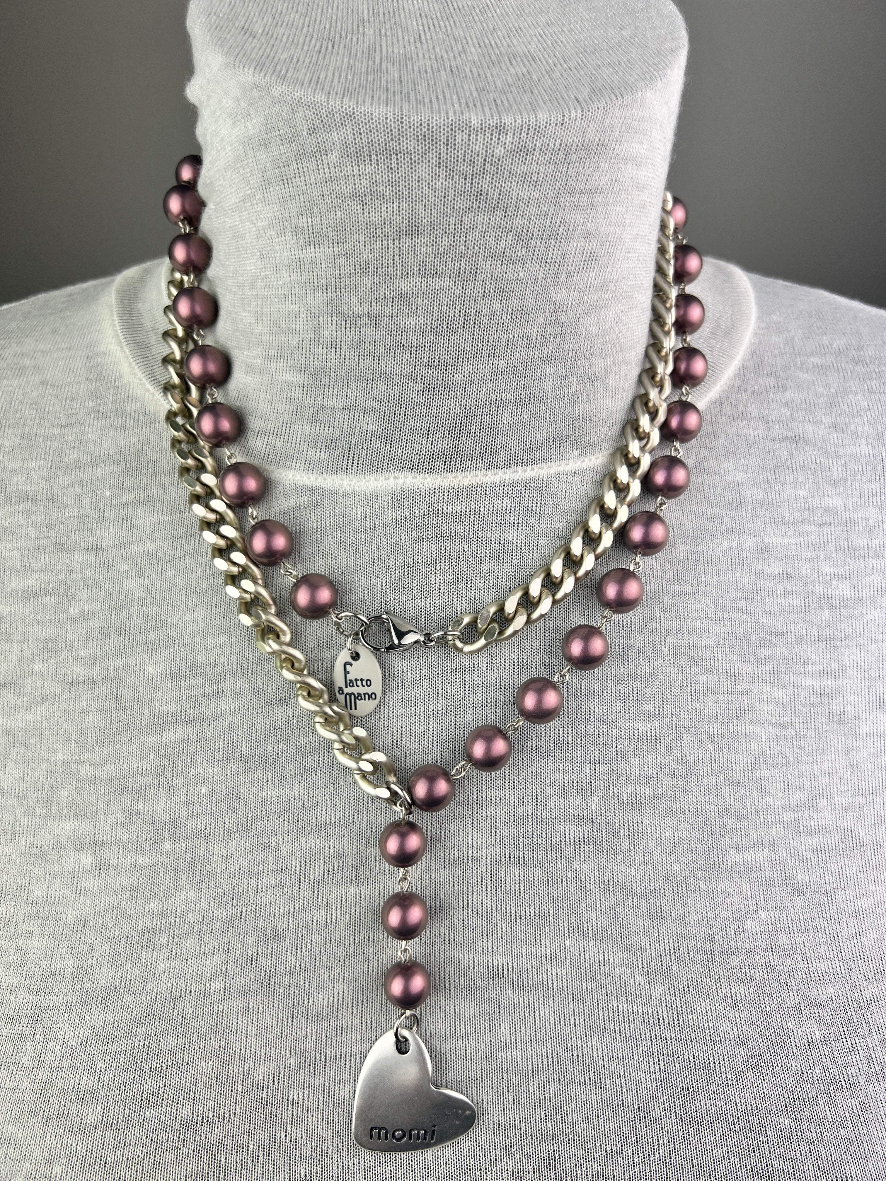 MOMI - COLLANA FRANCESCA CUORE