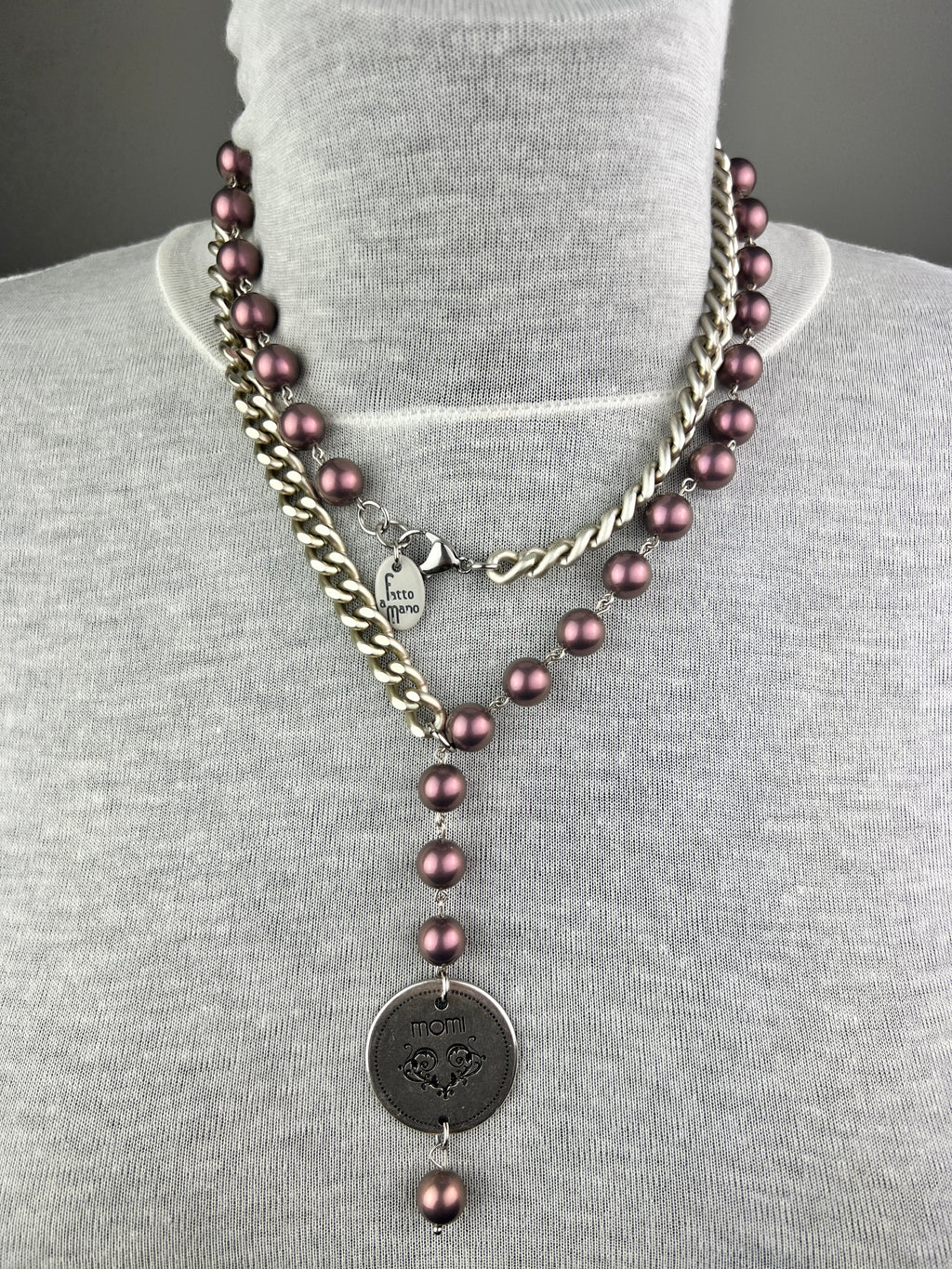 MOMI - COLLANA FRANCESCA MEDAGLIA