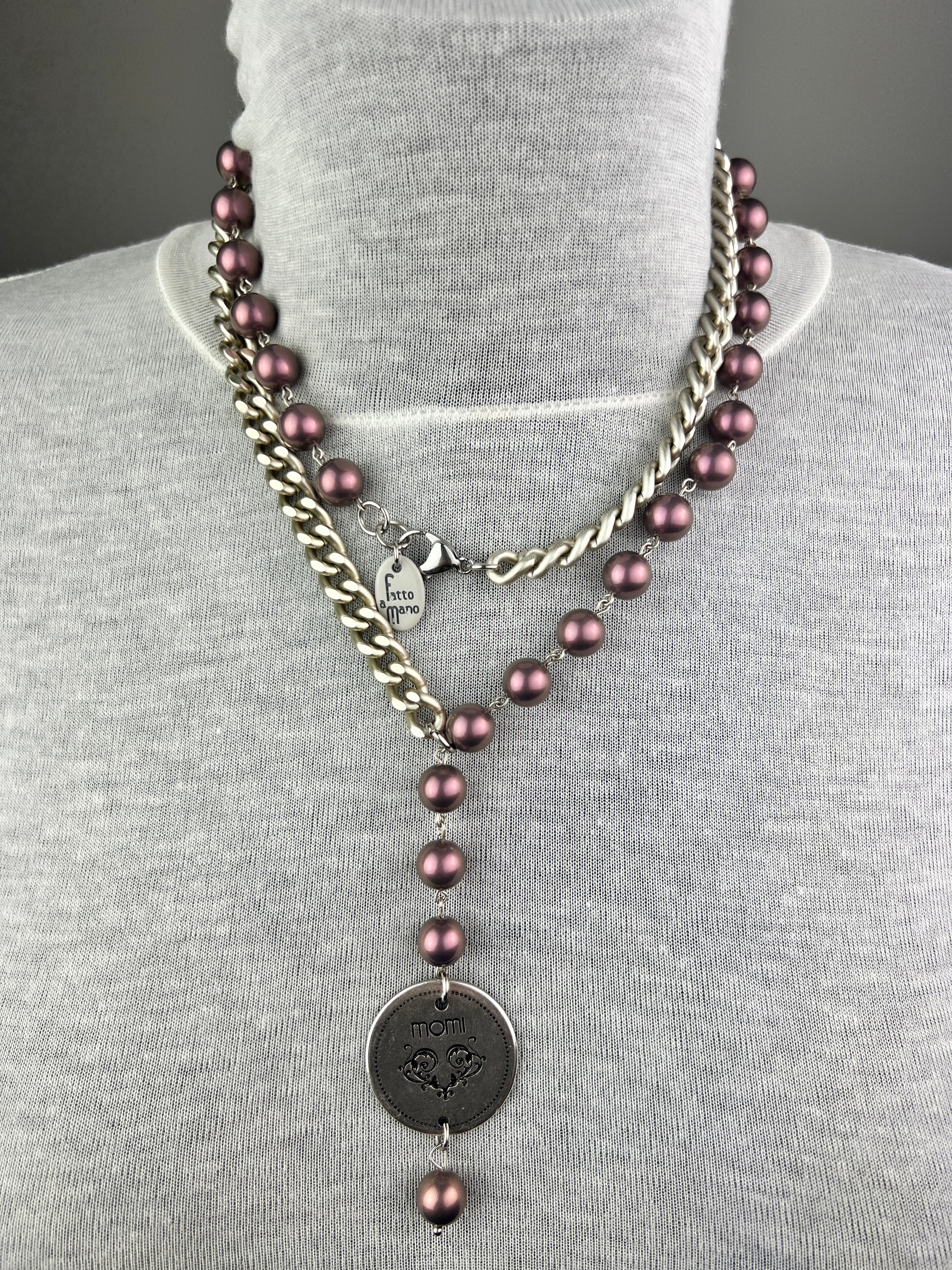 MOMI - COLLANA FRANCESCA MEDAGLIA