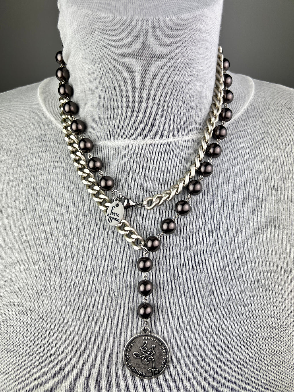MOMI - COLLANA FRANCESCA MEDAGLIA