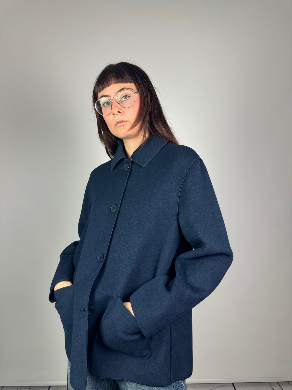 RAGNO TRENCH DQ61KT VEGAN WOOL