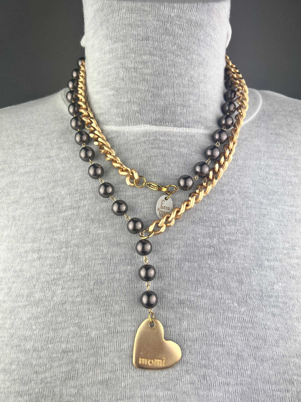 MOMI - COLLANA FRANCESCA CUORE