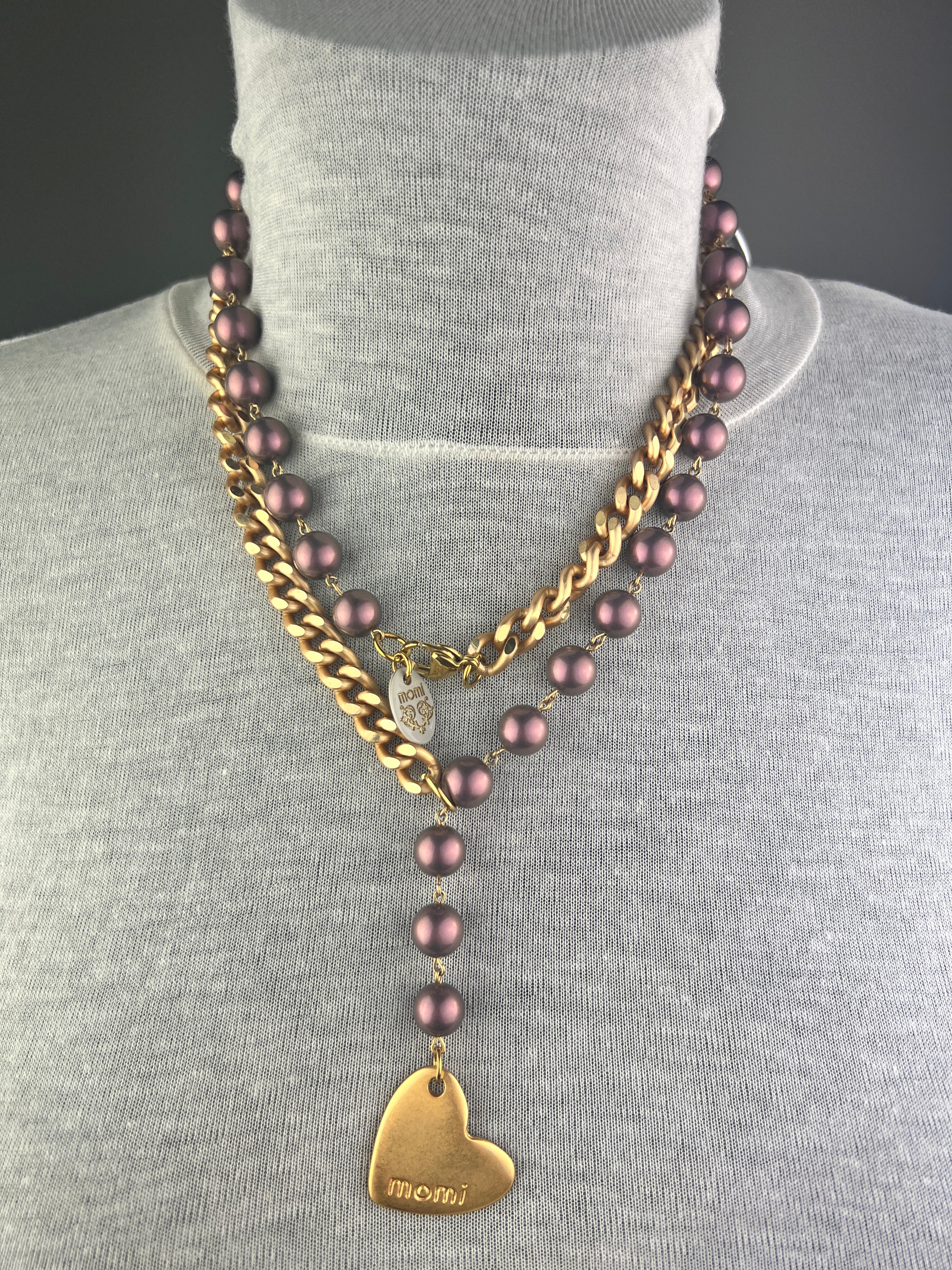 MOMI - COLLANA FRANCESCA CUORE