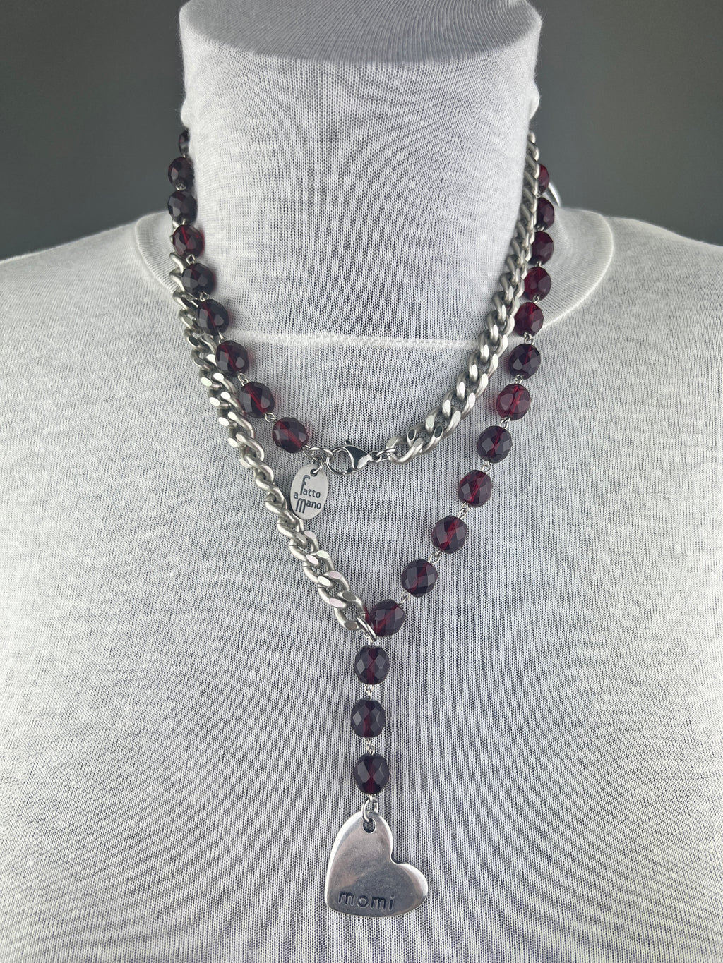 MOMI - COLLANA FRANCESCA CUORE
