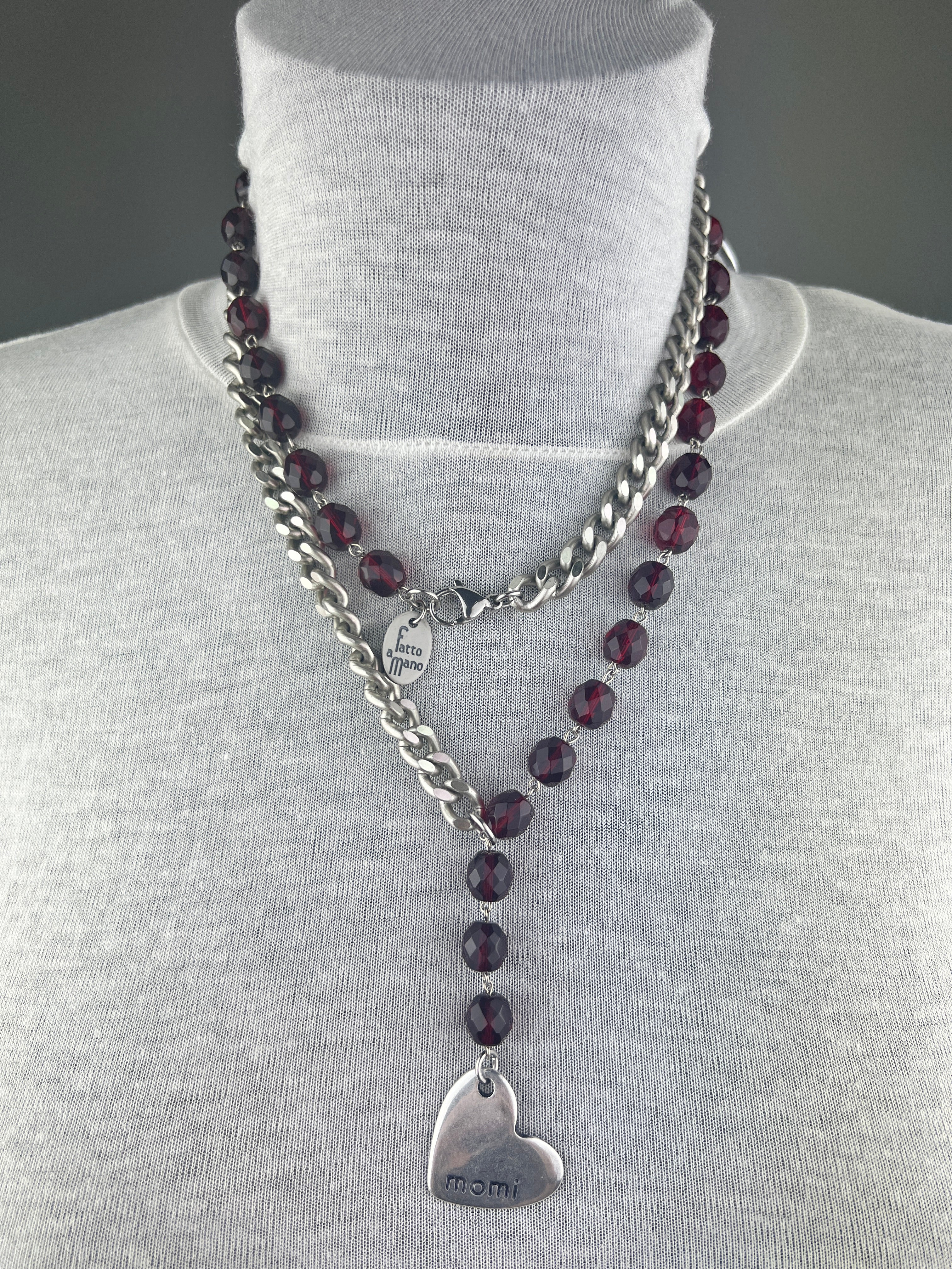 MOMI - COLLANA FRANCESCA CUORE