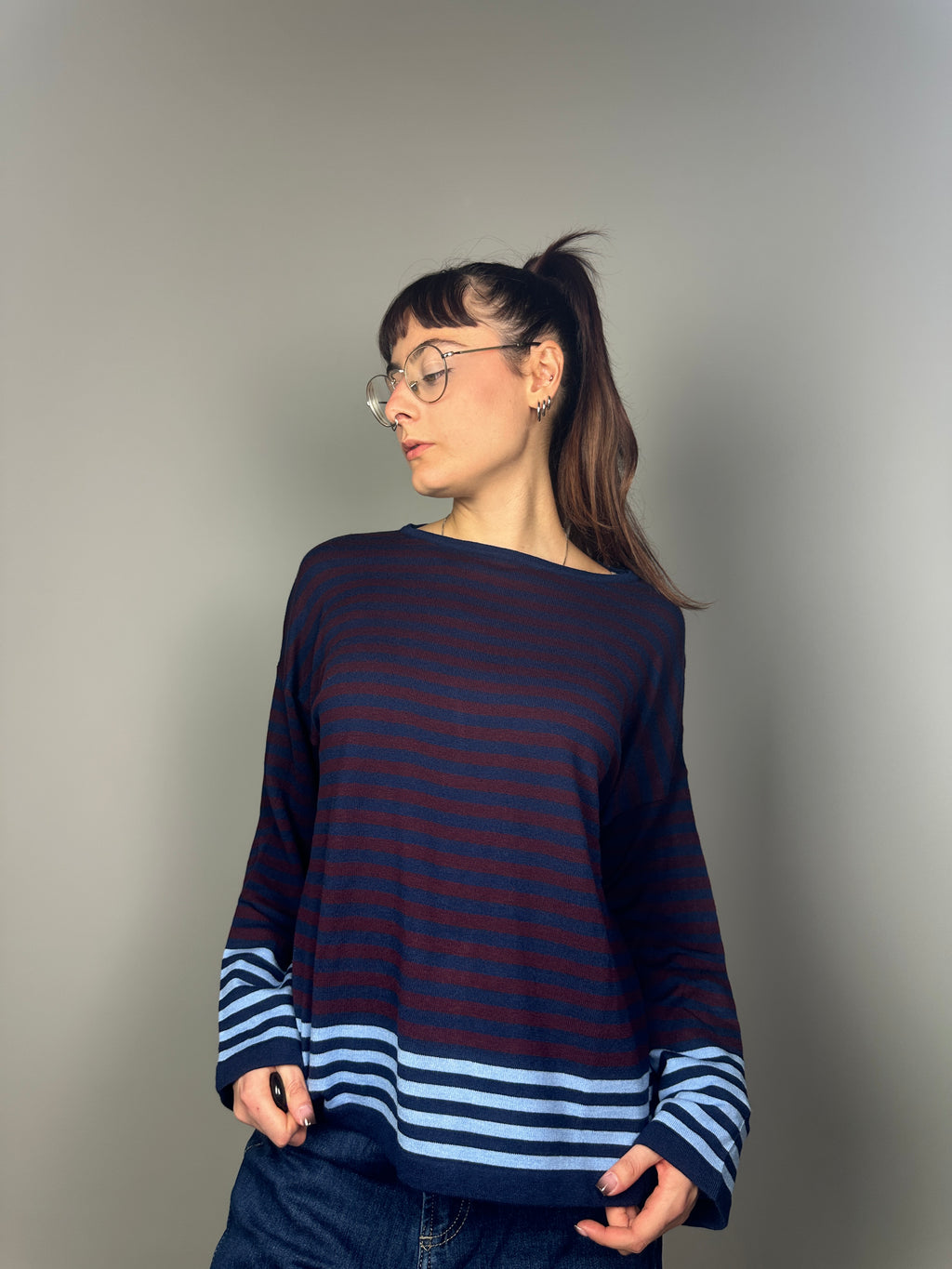 DUDA MAGLIA 51342 RIGATA